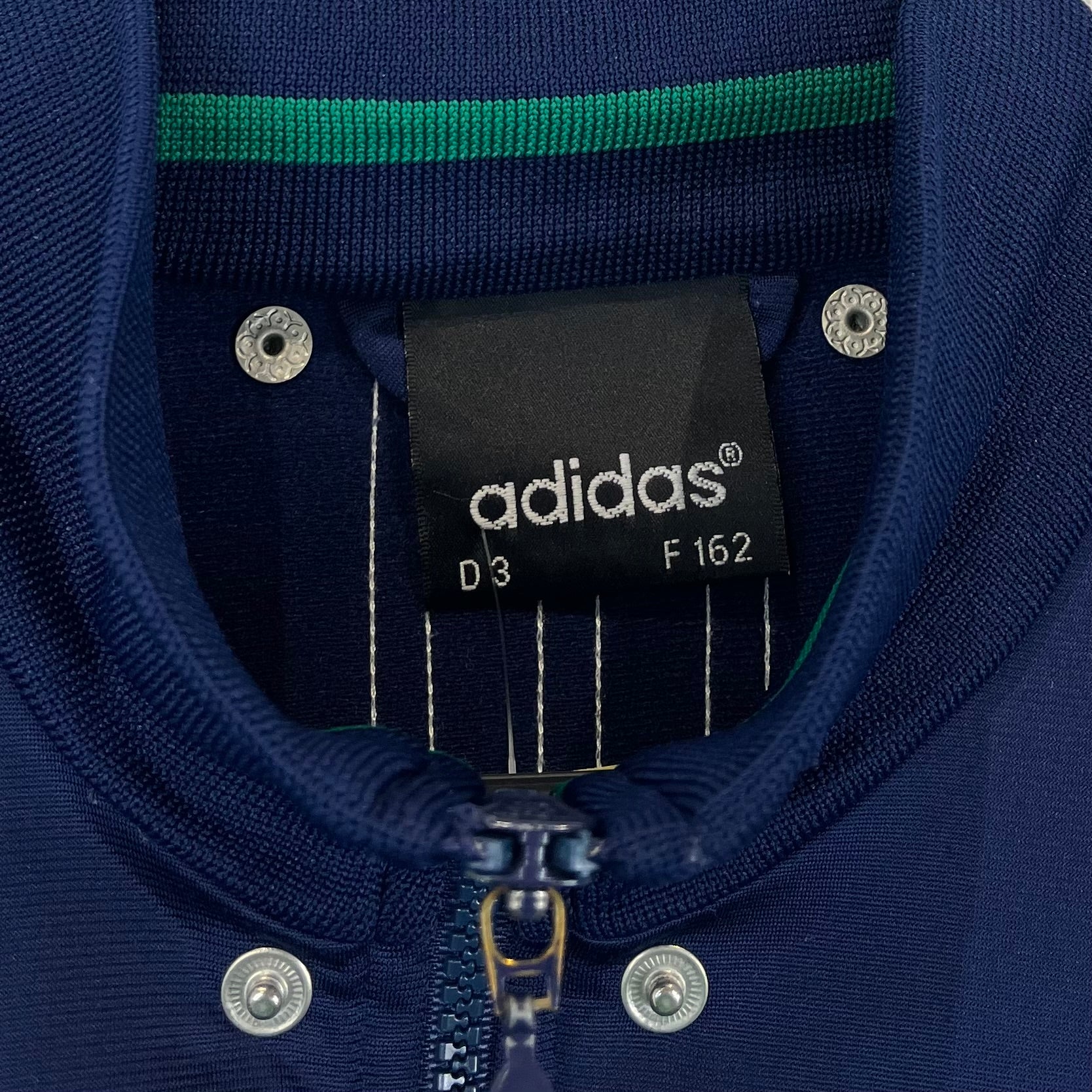 Adidas 90s Vintage Trainingsjacke Rückenstick Blau S - Vinverse