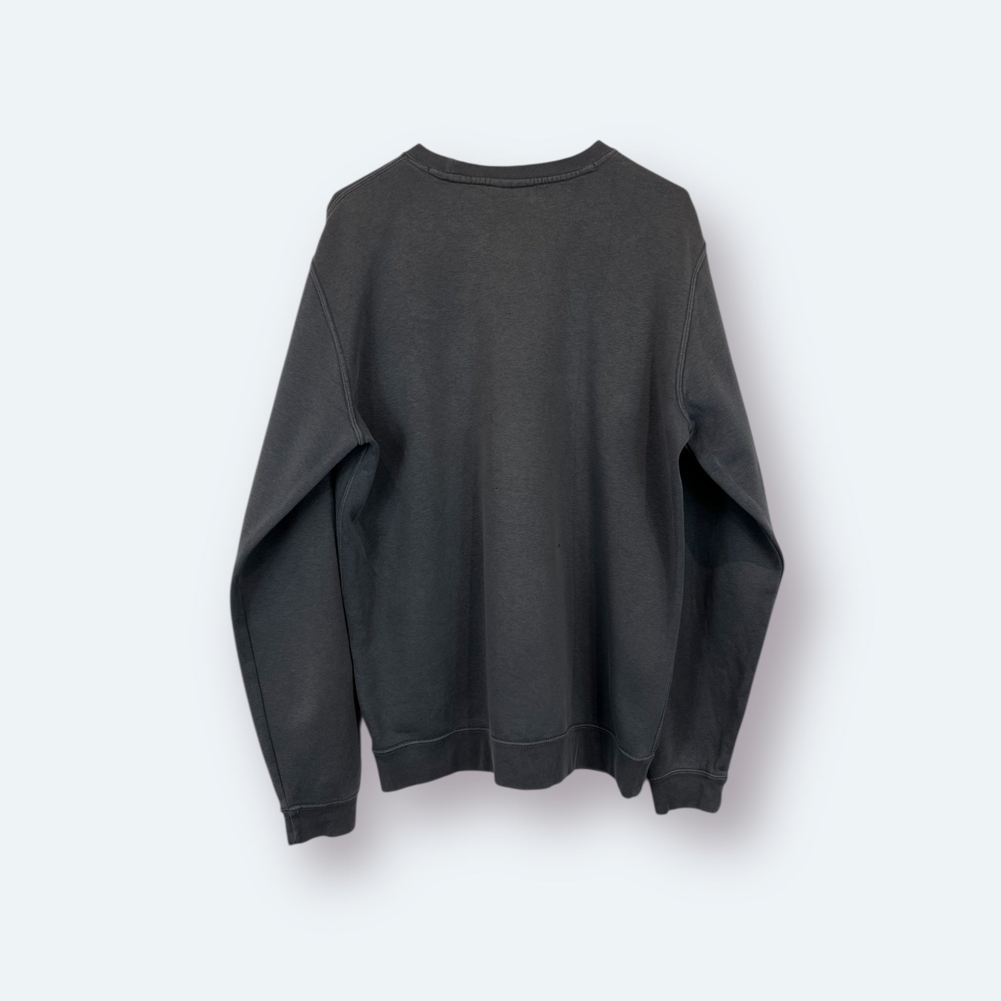 Nike Sweater bestickt Grau M - Vinverse
