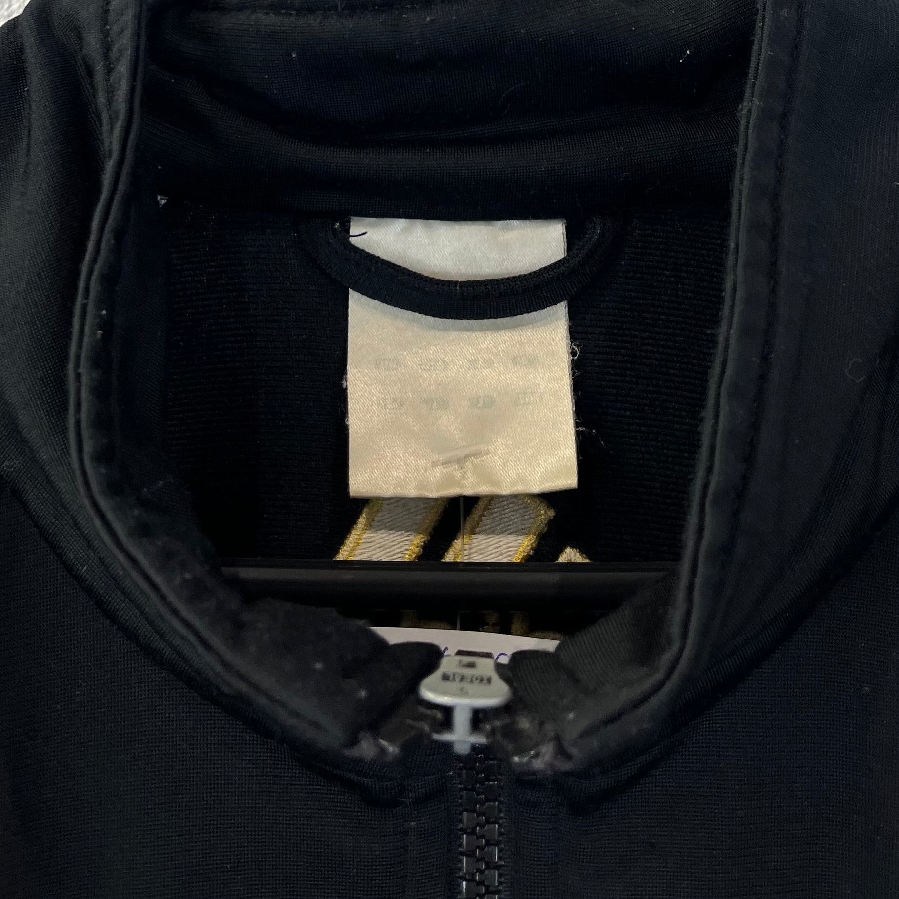 Adidas 2000er Trainingsjacke bestickt Schwarz L - Vinverse