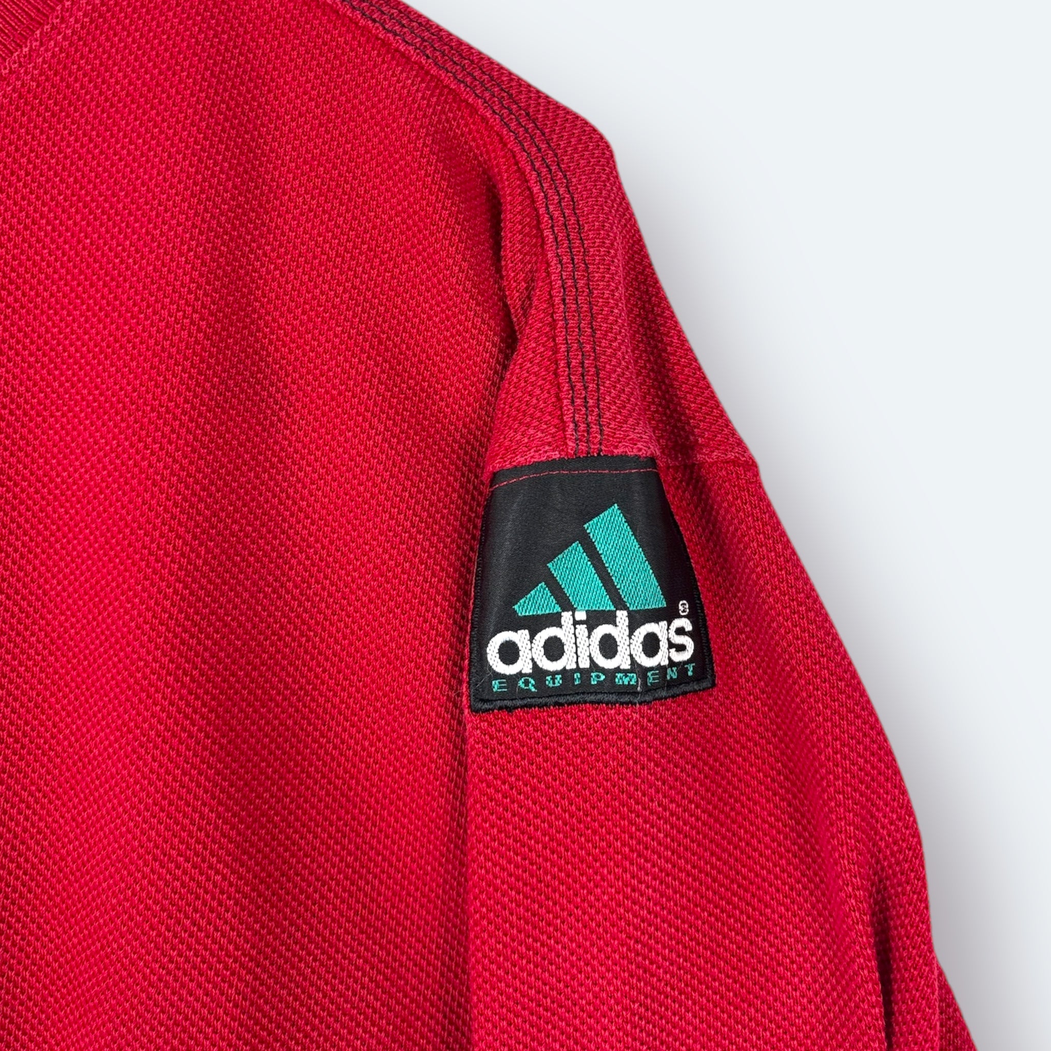 Adidas Equipment Vintage Sweater 90s Rot S - Vinverse