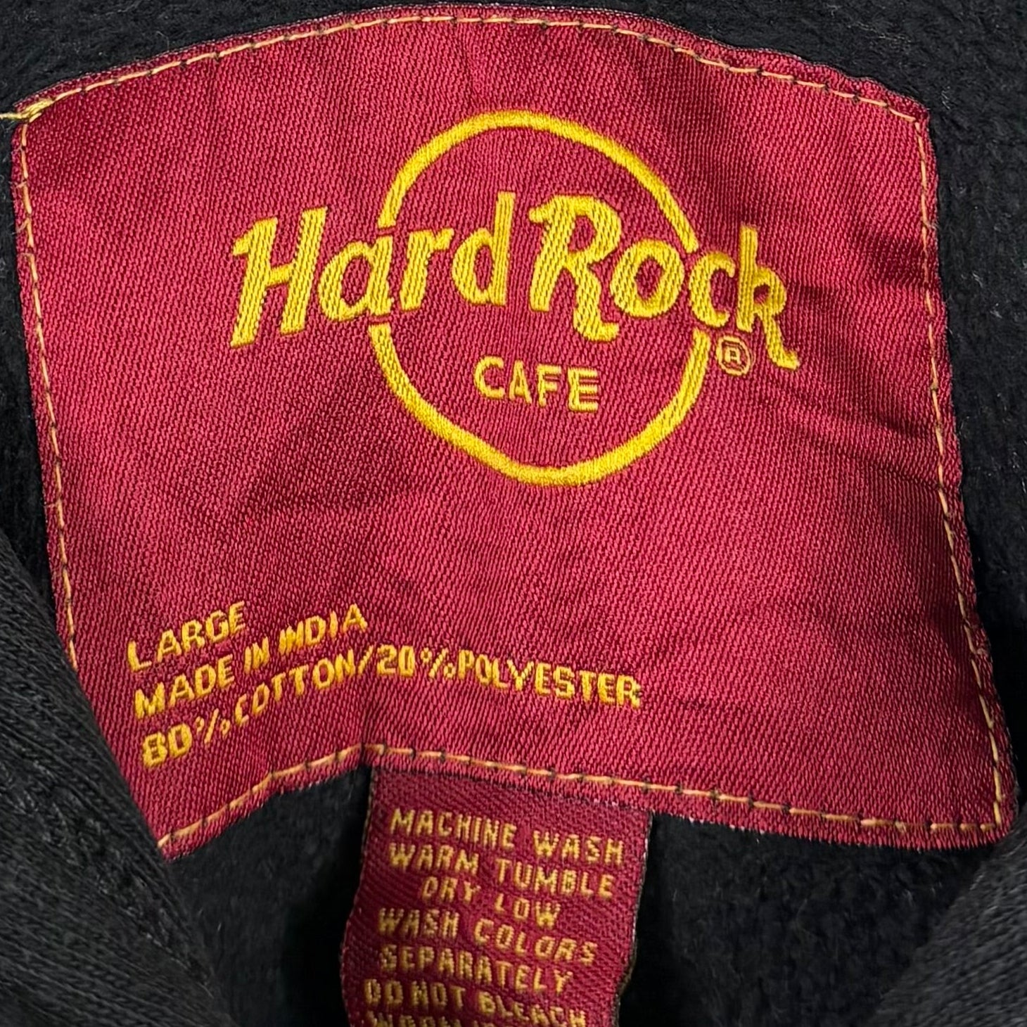 Hard Rock Hoodie Oslo Schwarz L - Vinverse