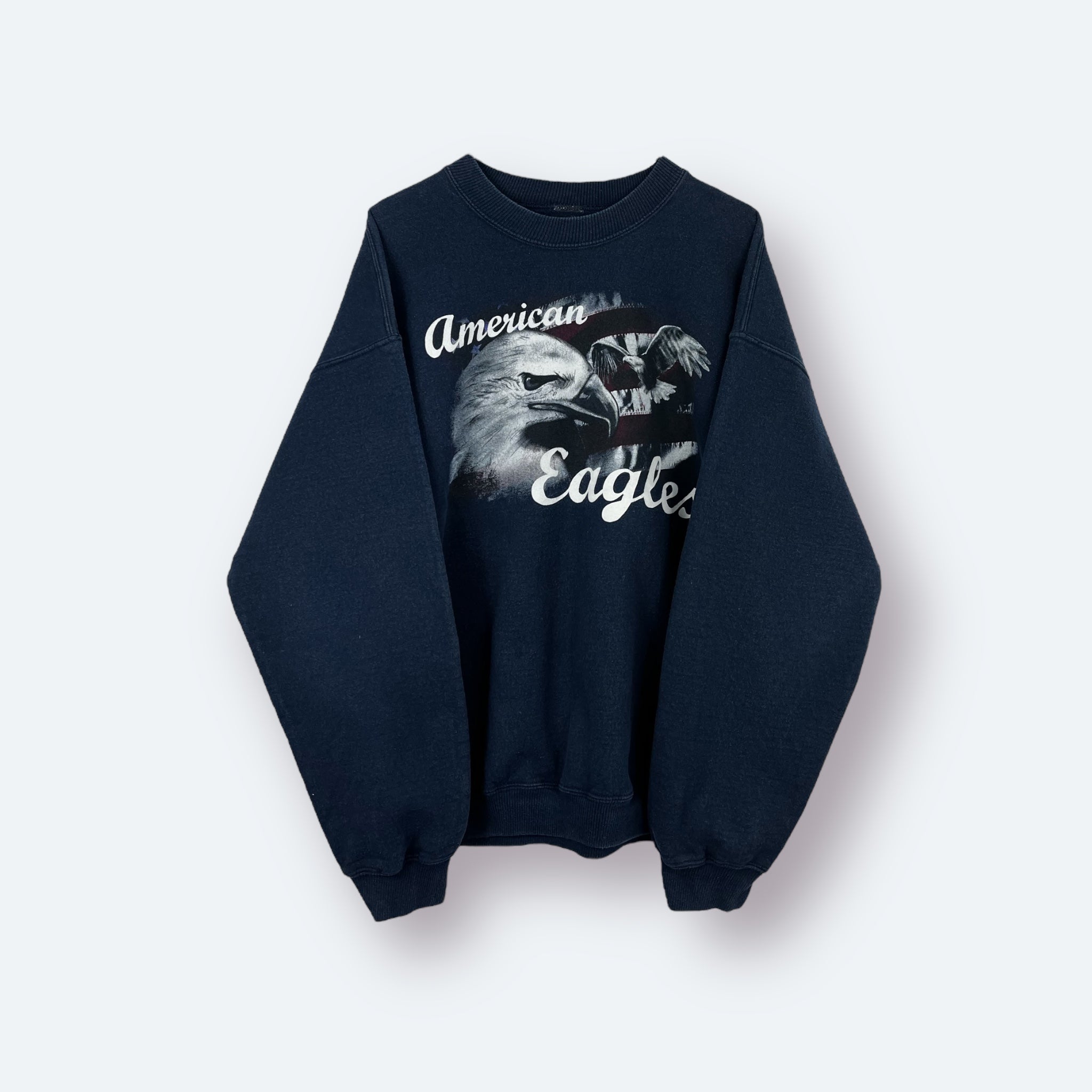 American Eagles Printed Vintage Sweater L - Vinverse
