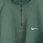 Nike 90s Vintage Half Zip Sweater Grün XL - Vinverse