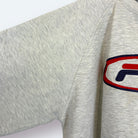 Fila 90s Vintage Sweater Big Logo Grau XL - Vinverse
