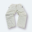 Nike 90s Vintage Trackpants Open Leg Beige L - Vinverse
