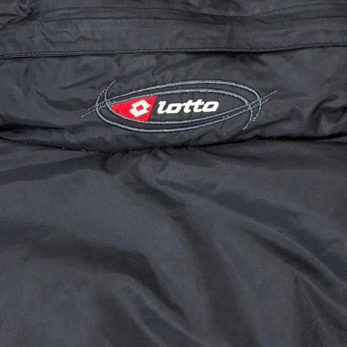 Lotto 2000s Y2K Puffer Jacke Schwarz L - Vinverse
