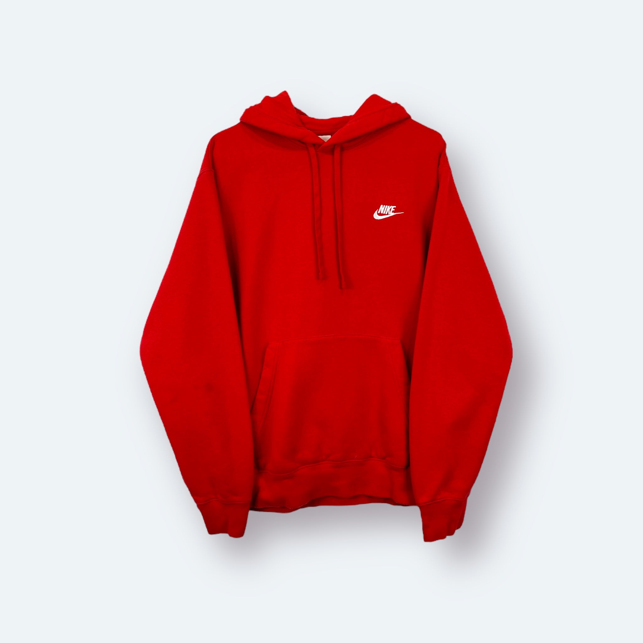 Nike Hoodie bestickt Rot M - Vinverse