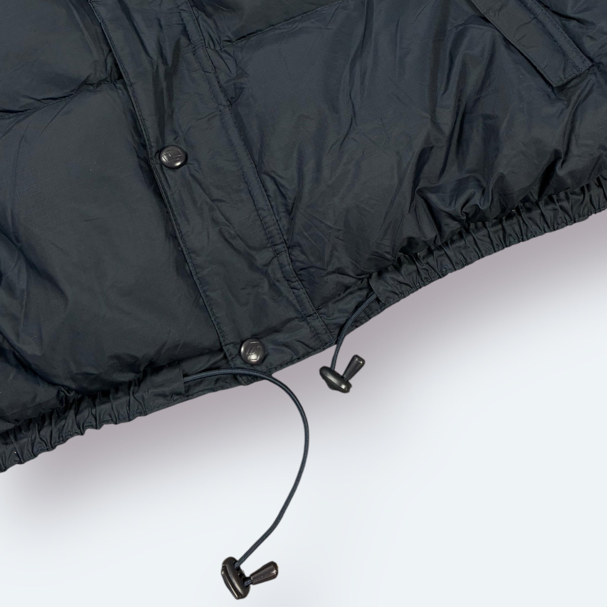 Lotto 2000s Y2K Daunen Puffer Jacke Marineblau XXL - Vinverse