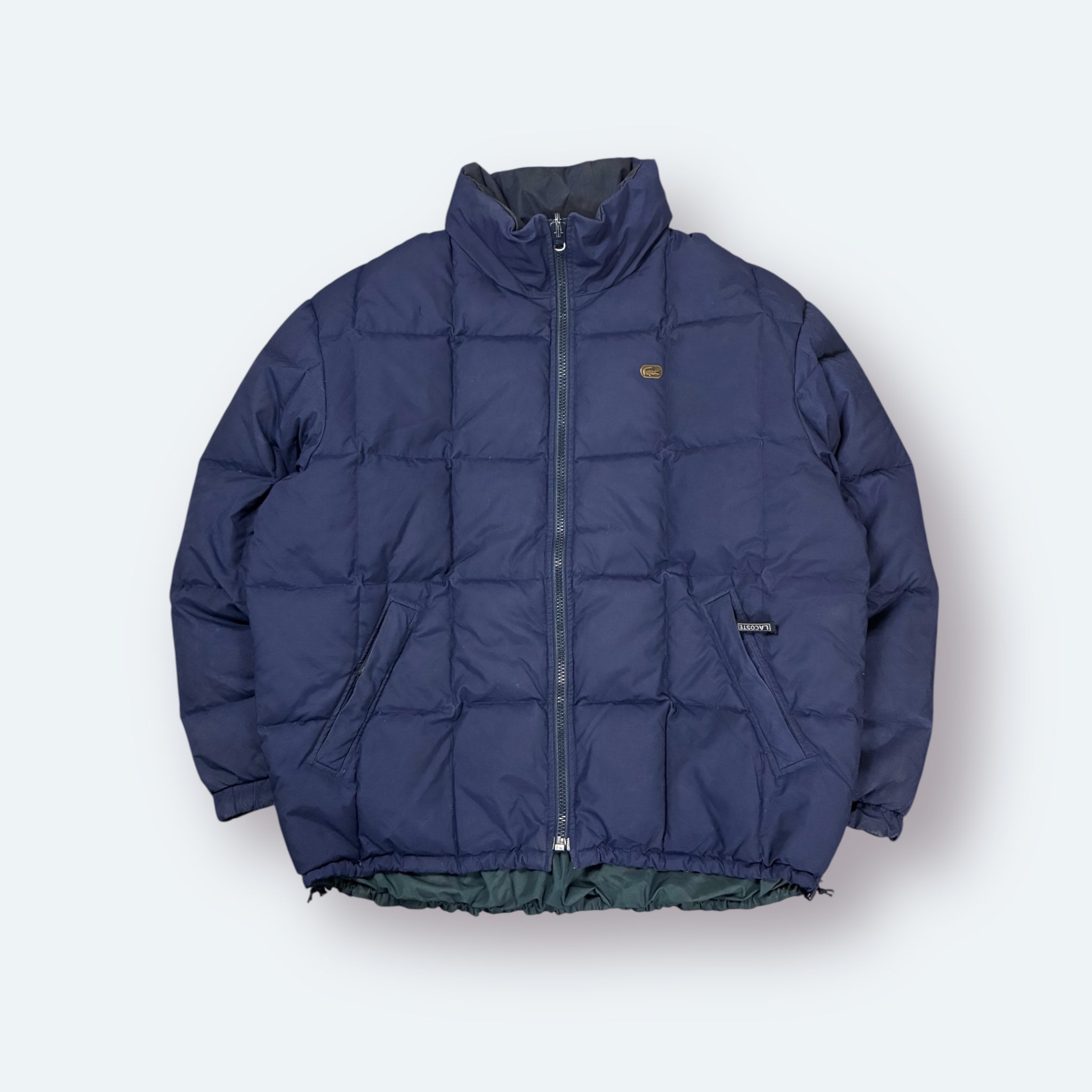 Lacoste Puffer Wendejacke Blau XL - Vinverse