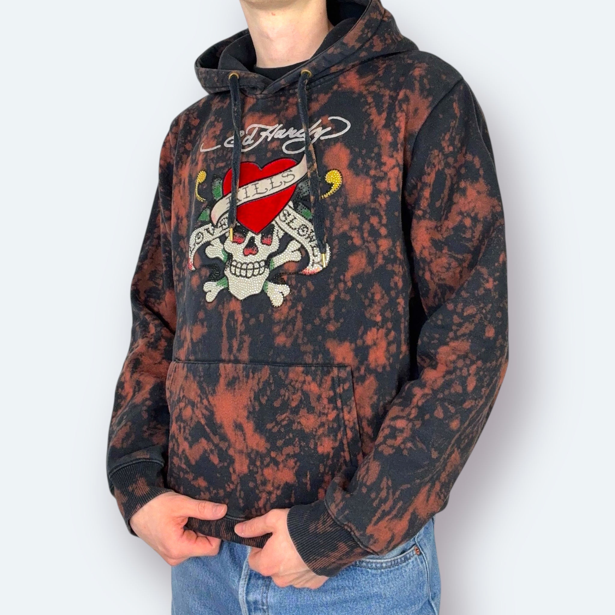Ed Hardy Hoodie Re:Bleach M - Vinverse