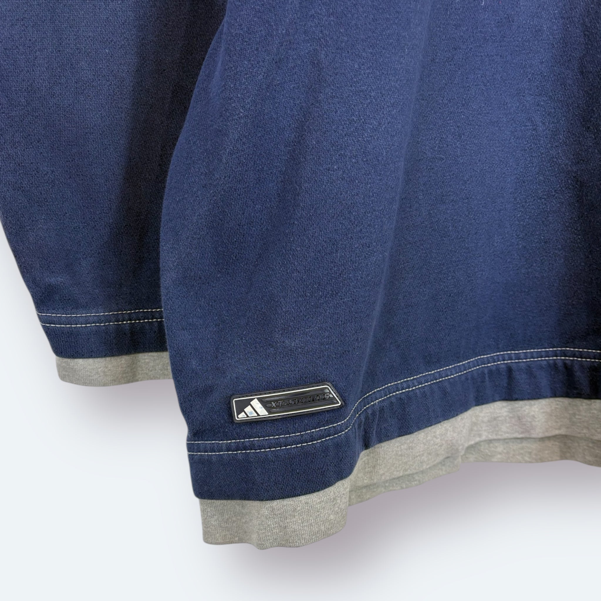 Adidas 1999 Vintage Sweater Marineblau L - Vinverse