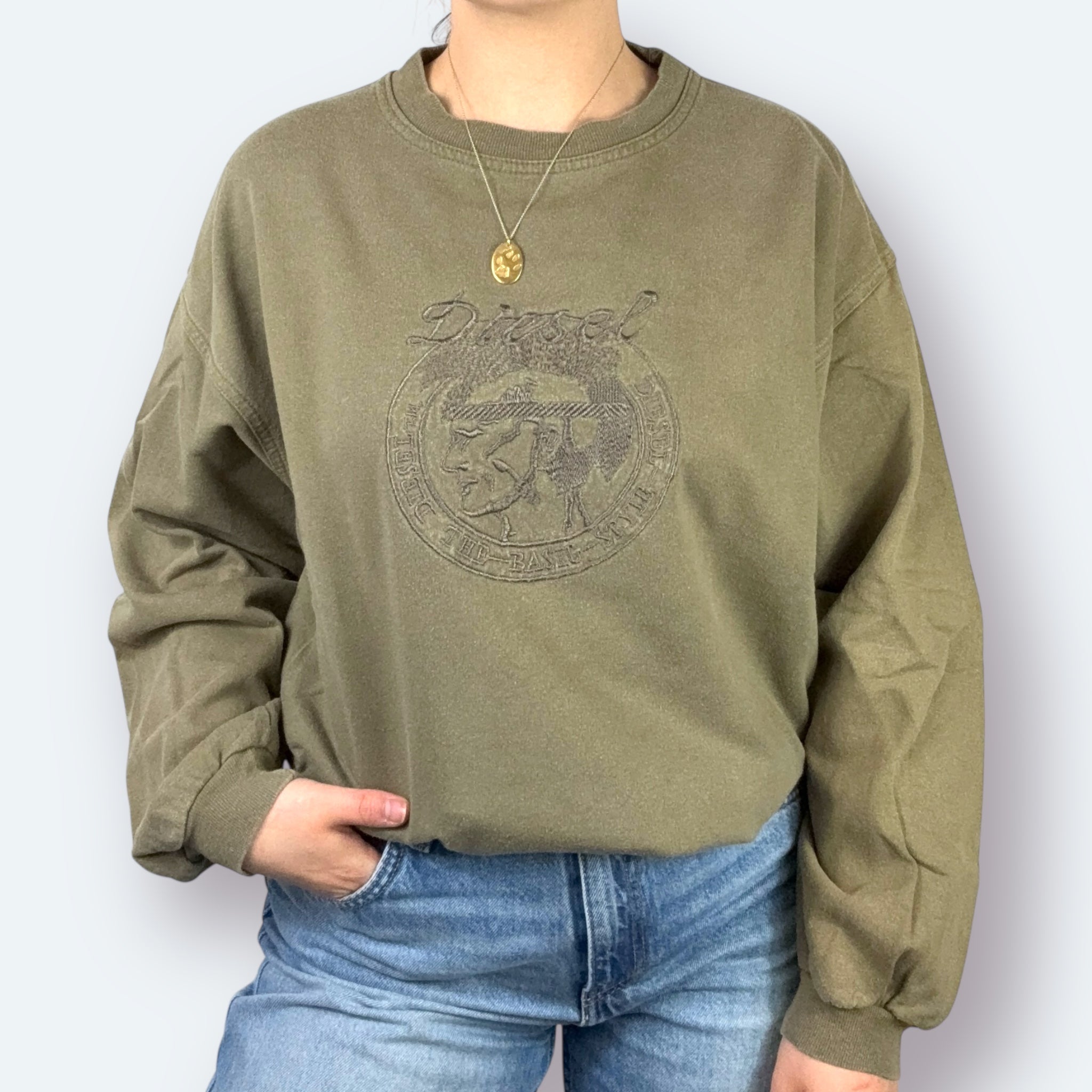Diesel Vintage Sweater Braun S - Vinverse