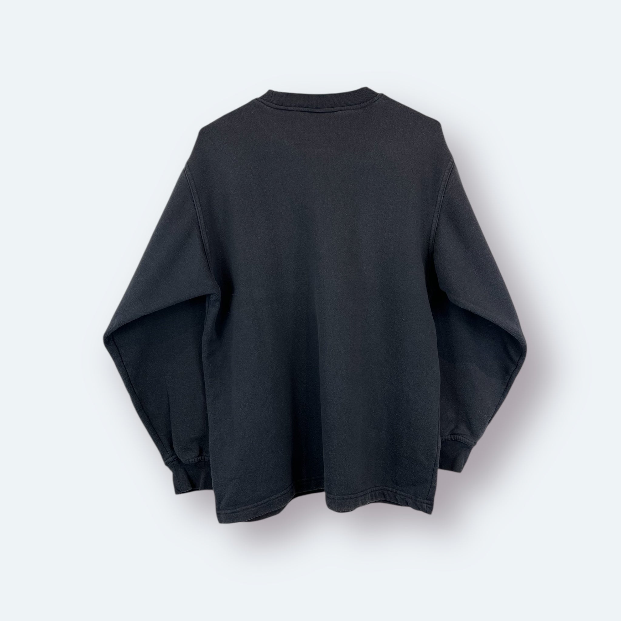 Adidas 90s Vintage Print Sweater Schwarz M - Vinverse