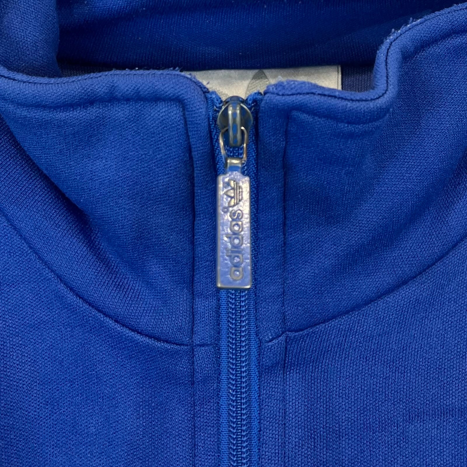 Adidas 80er Vintage Trainingsjacke Blau L - Vinverse