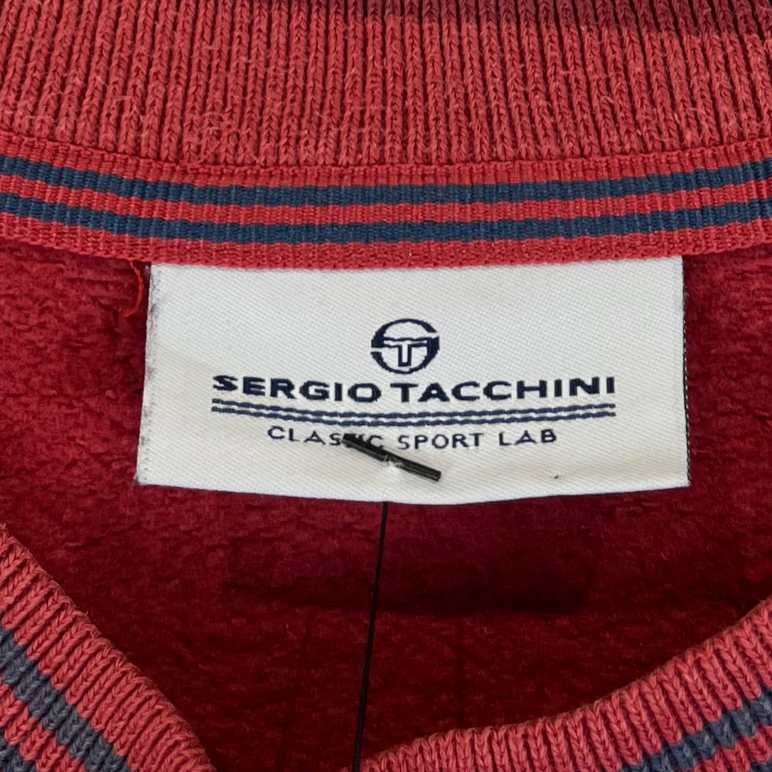 Sergio Tacchini Vintage Sweater Rot XS - Vinverse