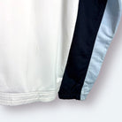 Nike 2000s Trainingsjacke Weiß Blau L - Vinverse