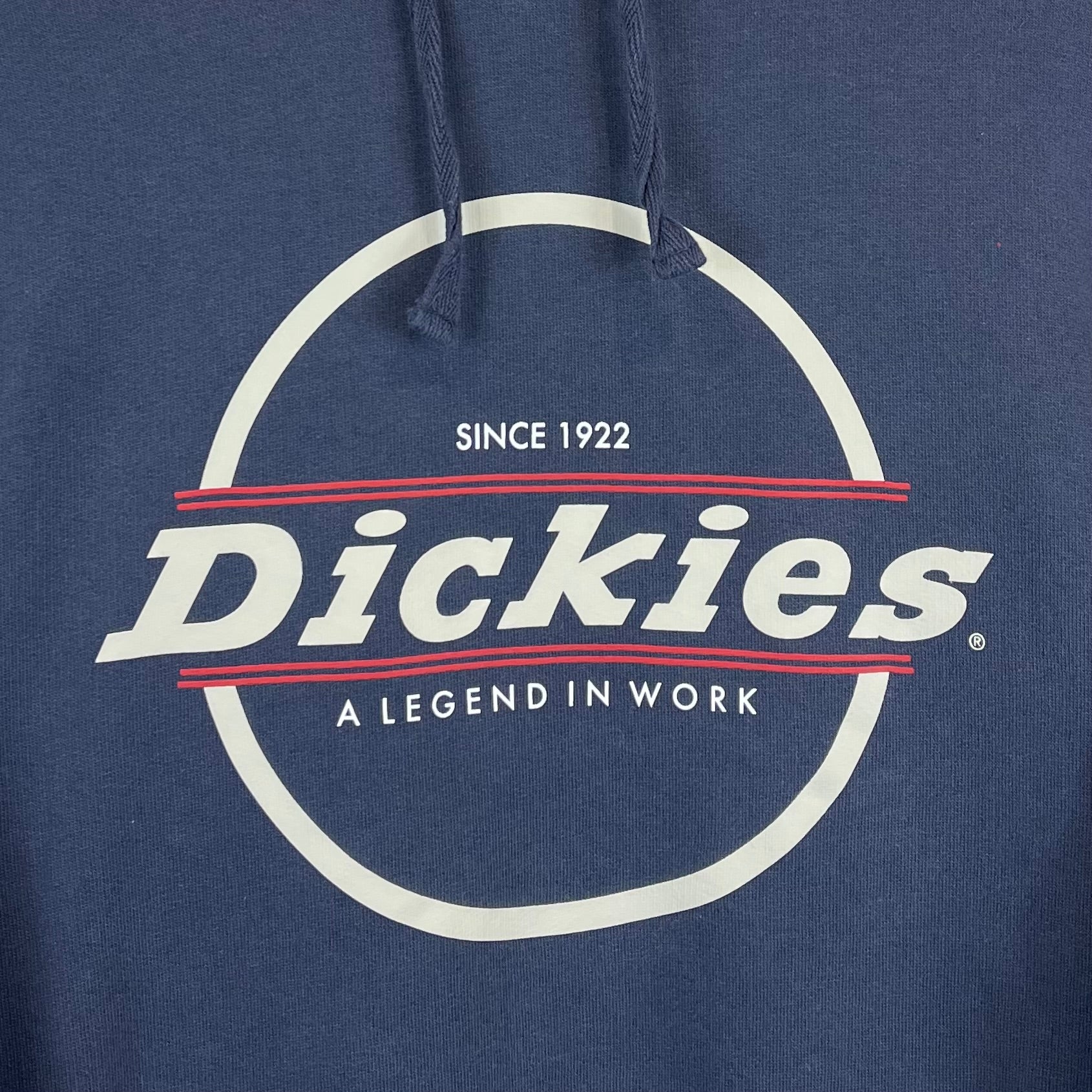 Dickies Hoodie Print Blau M - Vinverse
