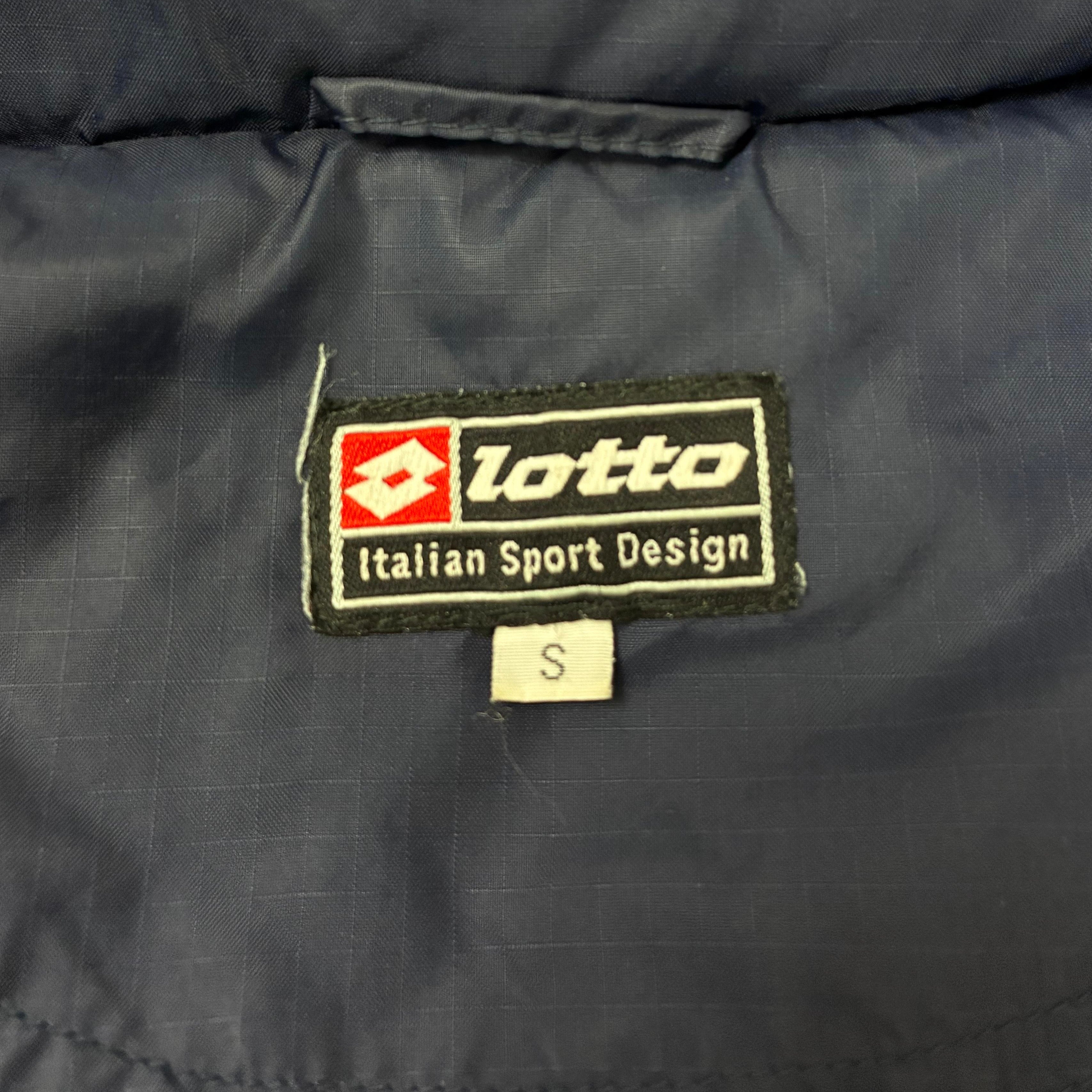 Lotto 2000s Vintage Daunenjacke Marineblau S - Vinverse