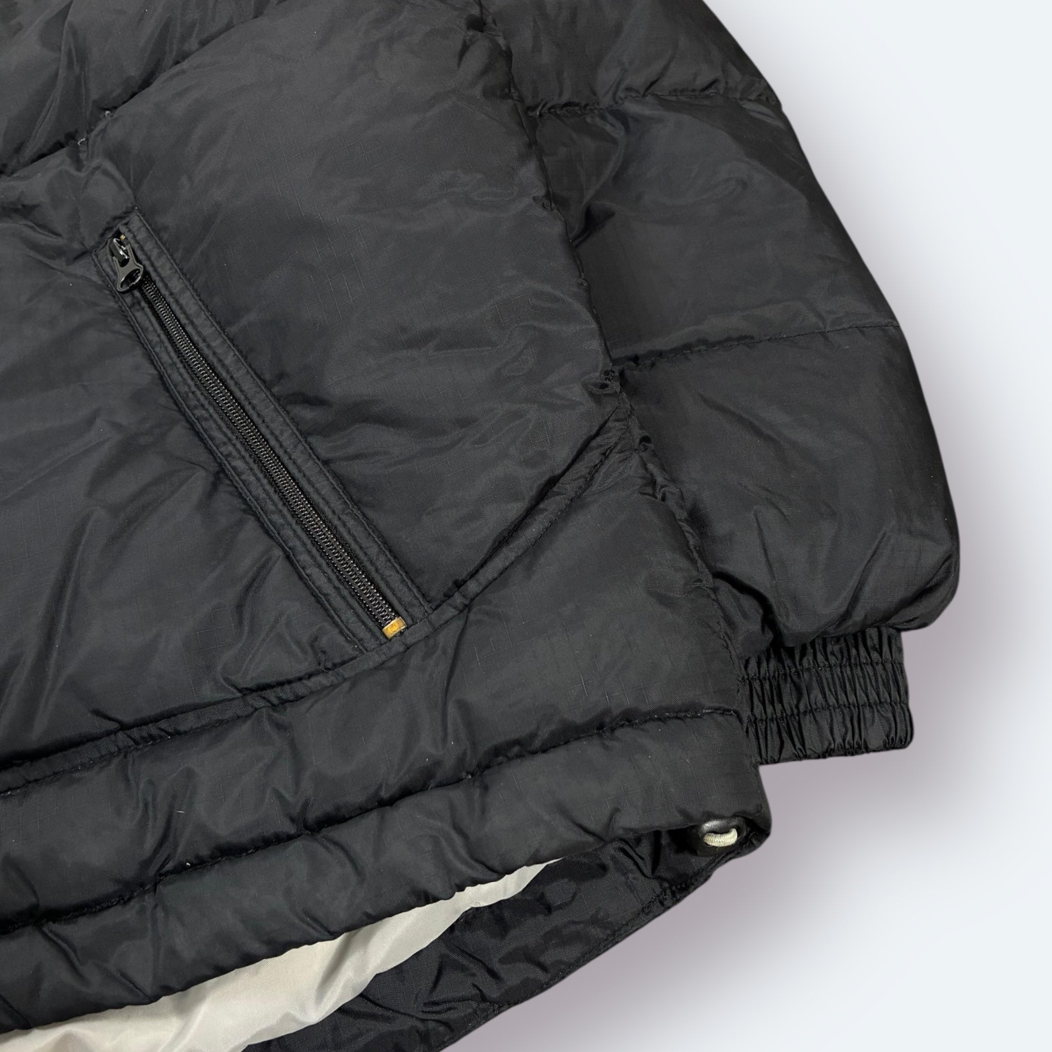 Lotto 2000s Y2K Daunen Puffer Jacke Schwarz M - Vinverse