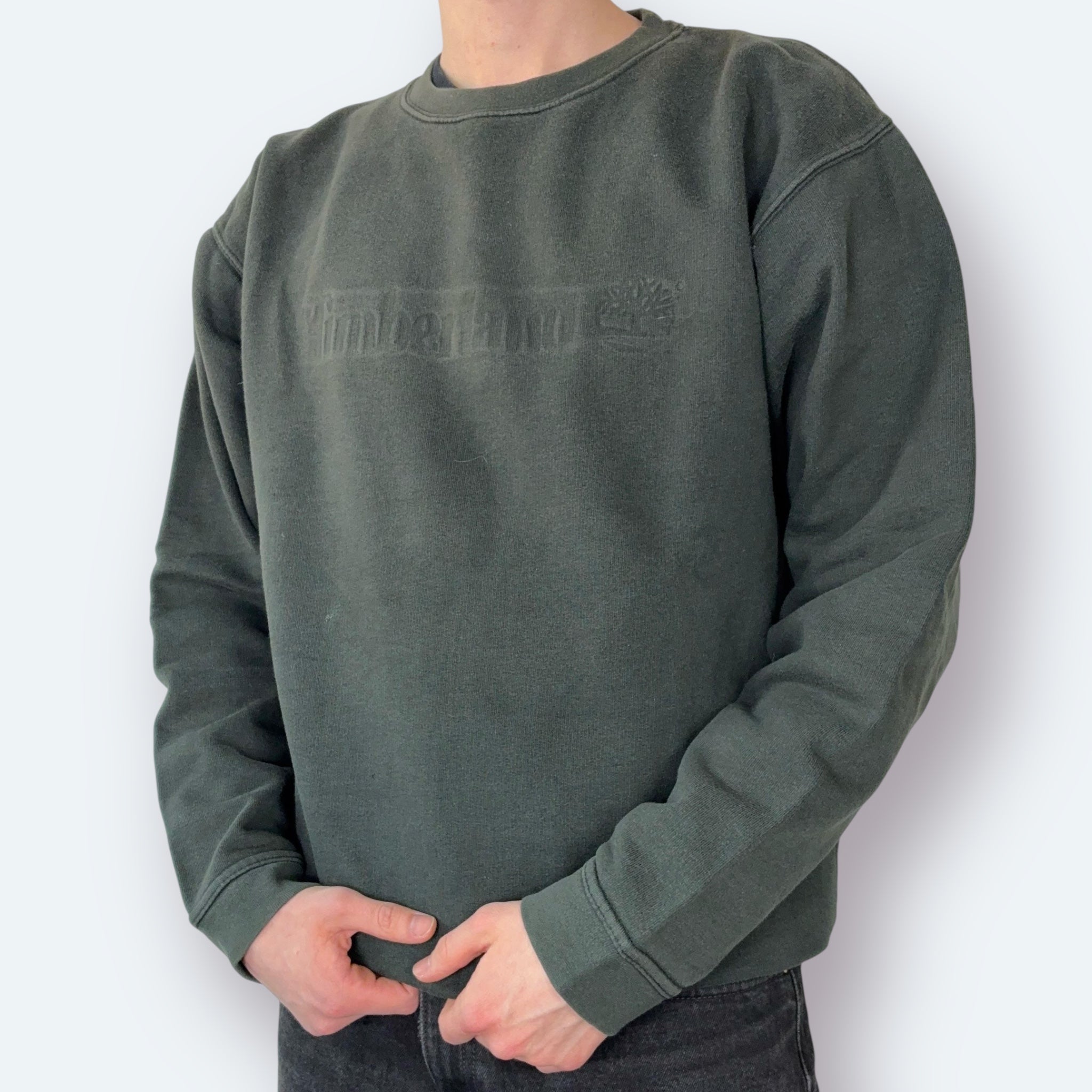 Timberland 90s Vintage Sweater Schwarz M - Vinverse