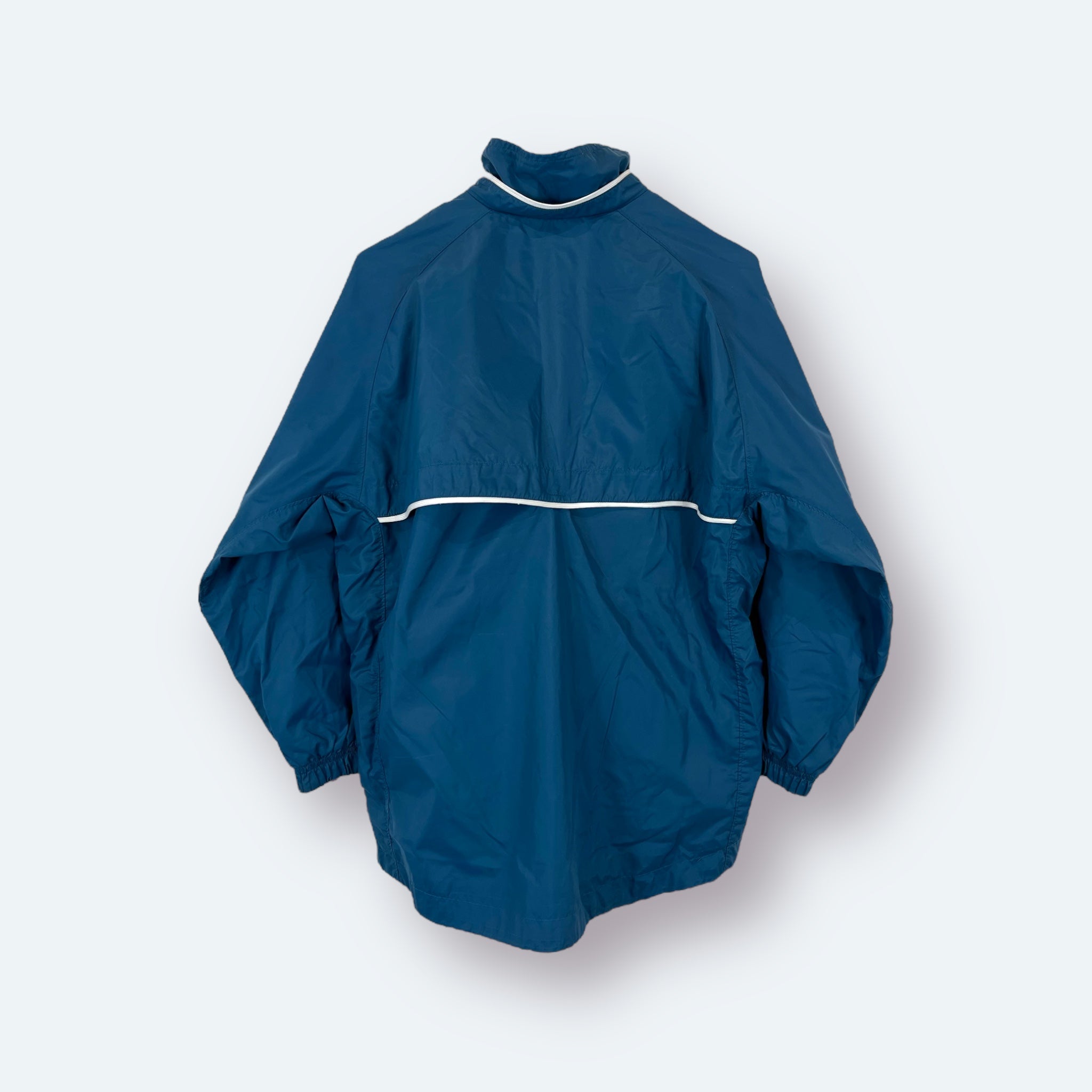 Nike Team 90s Vintage Windbreaker Blau M - Vinverse
