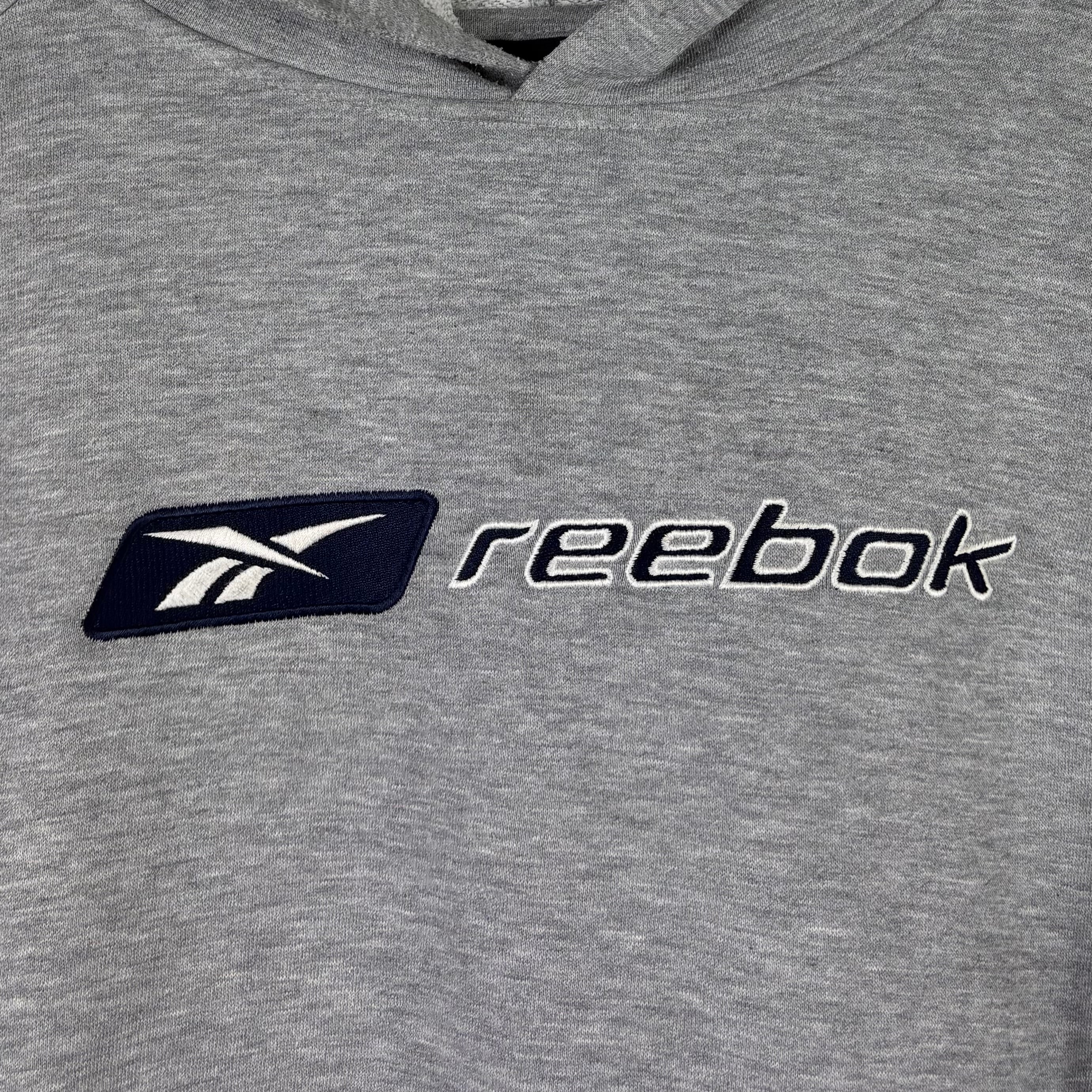 Reebok Hoodie Big Logo Grau S - Vinverse