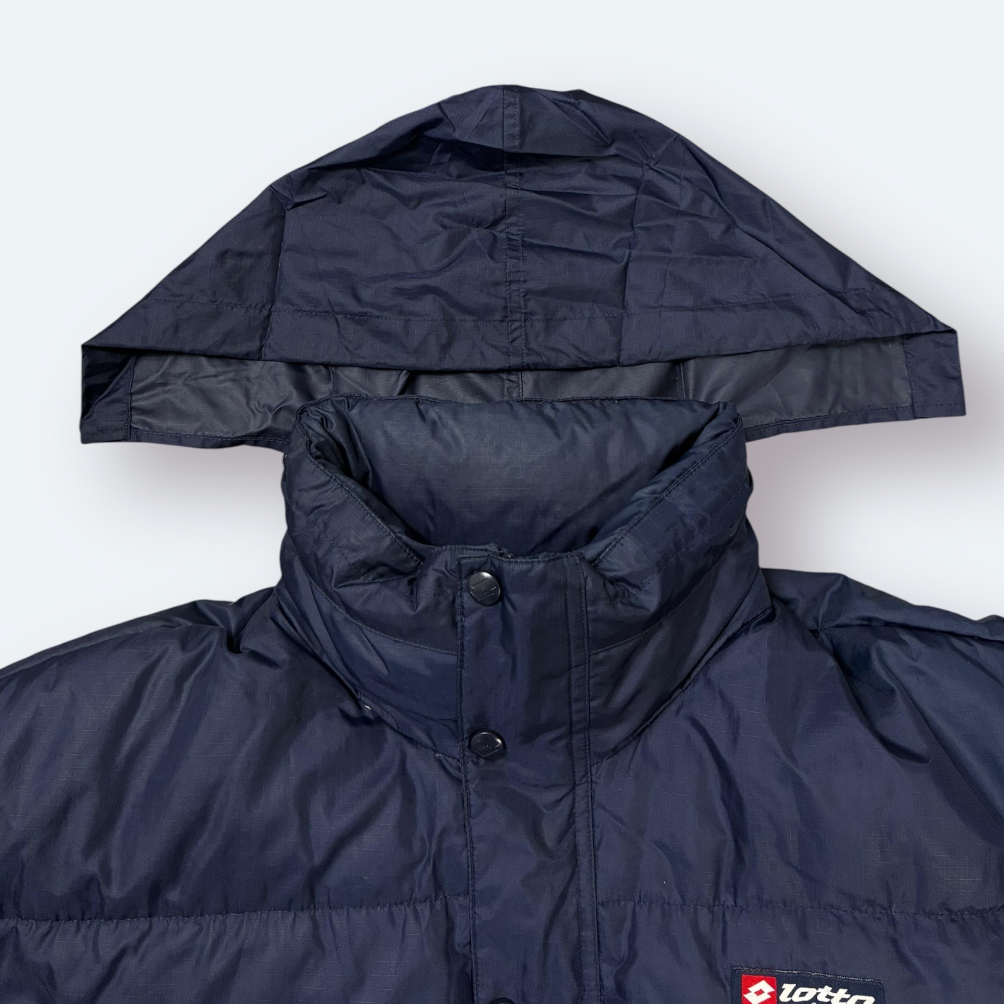 Lotto 2000s Vintage Daunenjacke Marineblau S - Vinverse