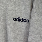 Adidas 90s Vintage Sweatjacke Grau Marineblau M - Vinverse