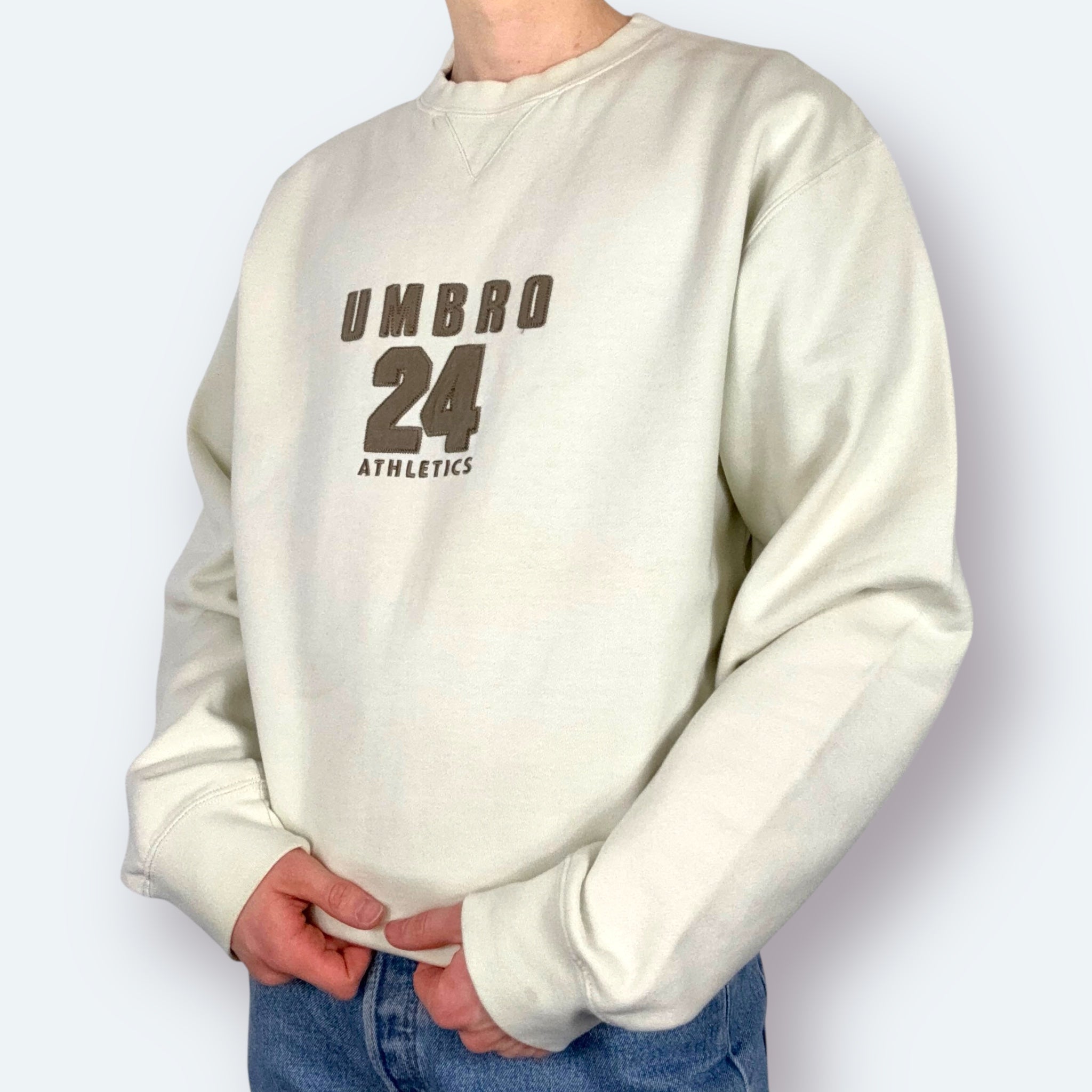Umbro 90s Vintage Sweater Beige XL - Vinverse