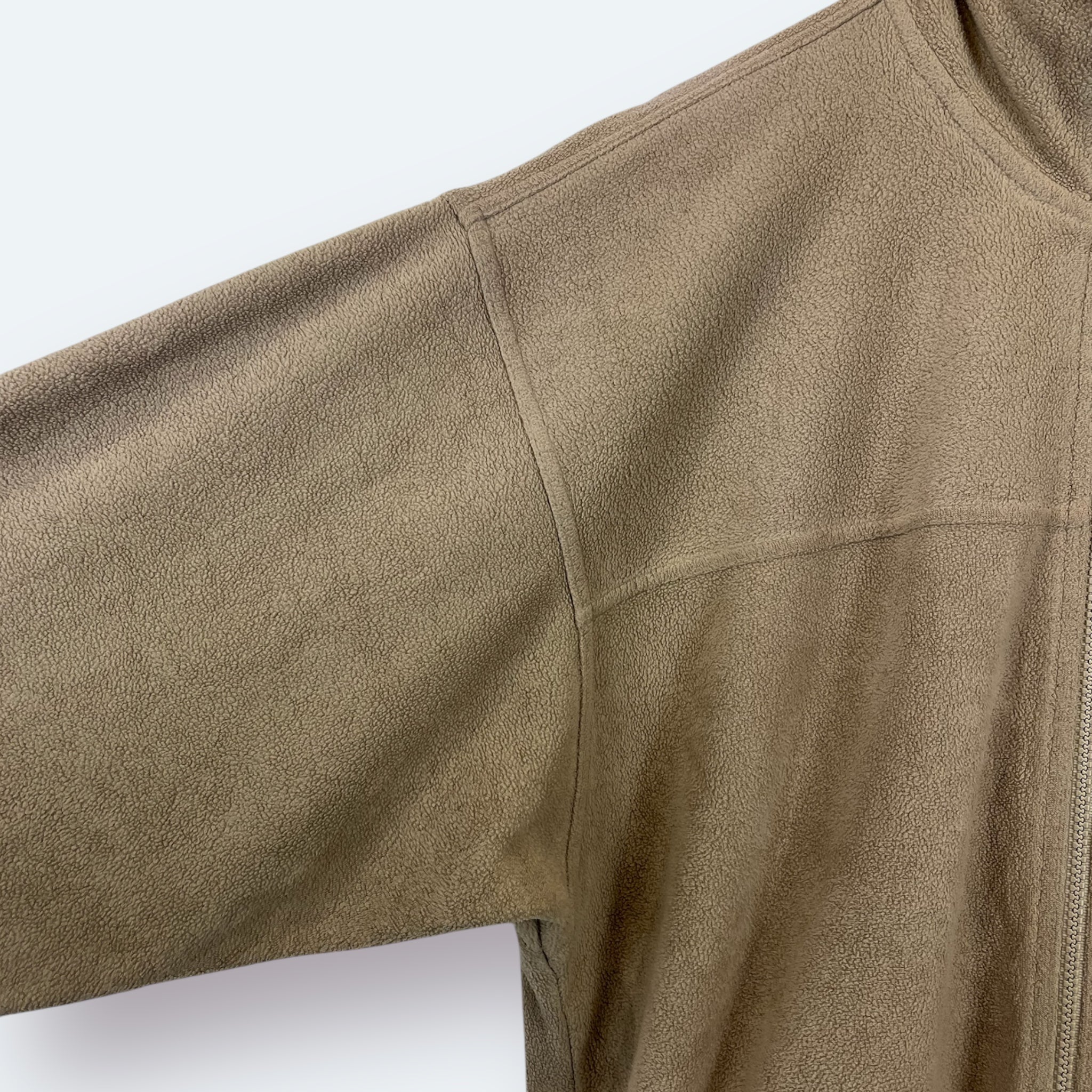 Adidas 90er Vintage Fleece Jacke Beige L - Vinverse