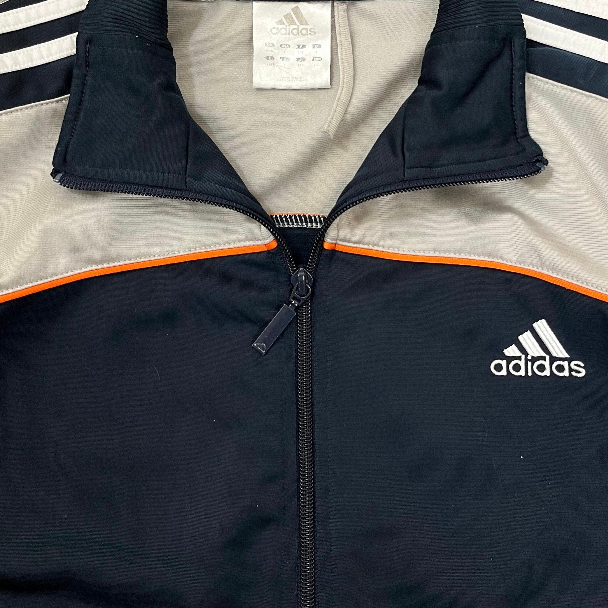 Adidas 2006 Trainingsjacke bestickt Marineblau L - Vinverse