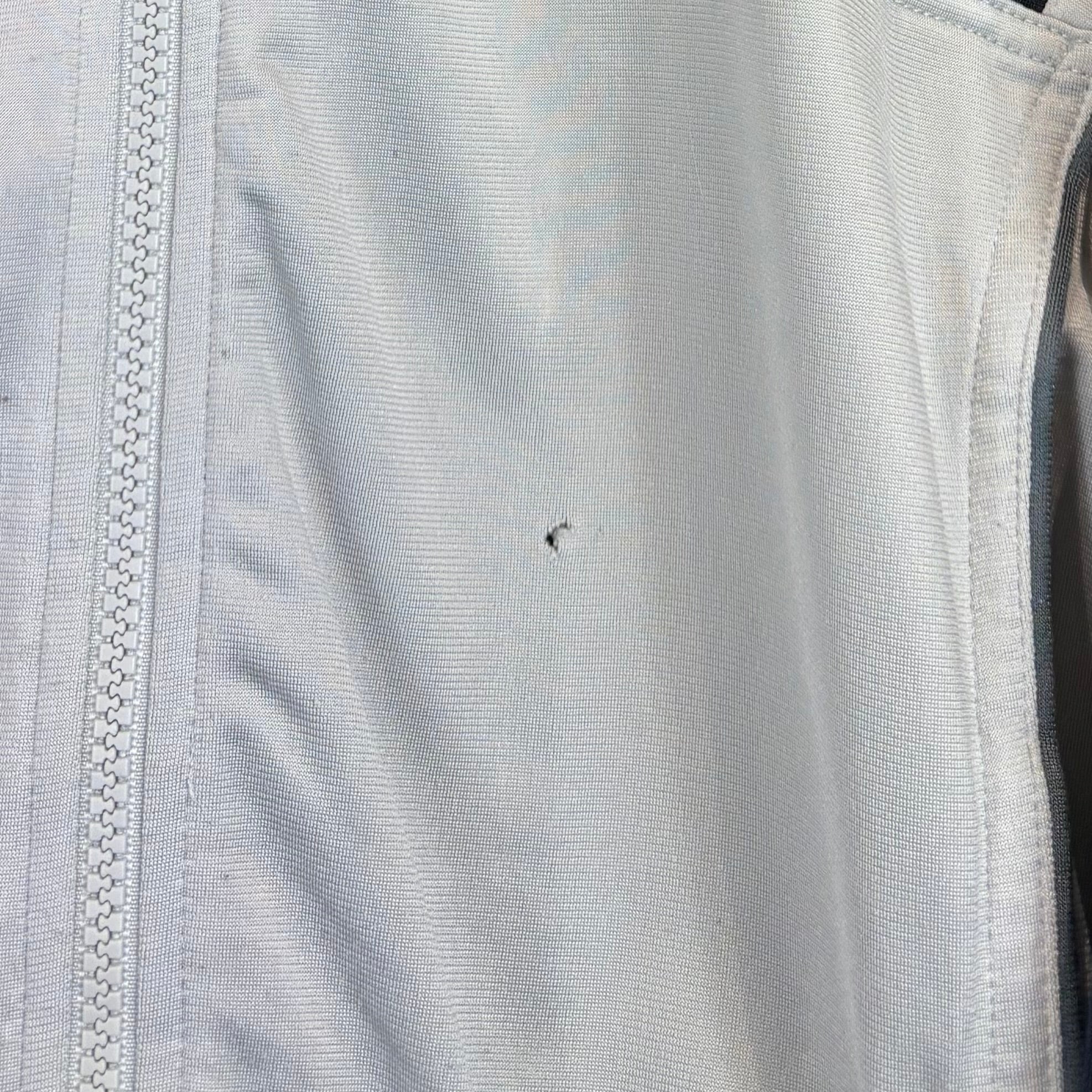 Adidas Vintage Trainingsjacke Grau Schwarz S - Vinverse