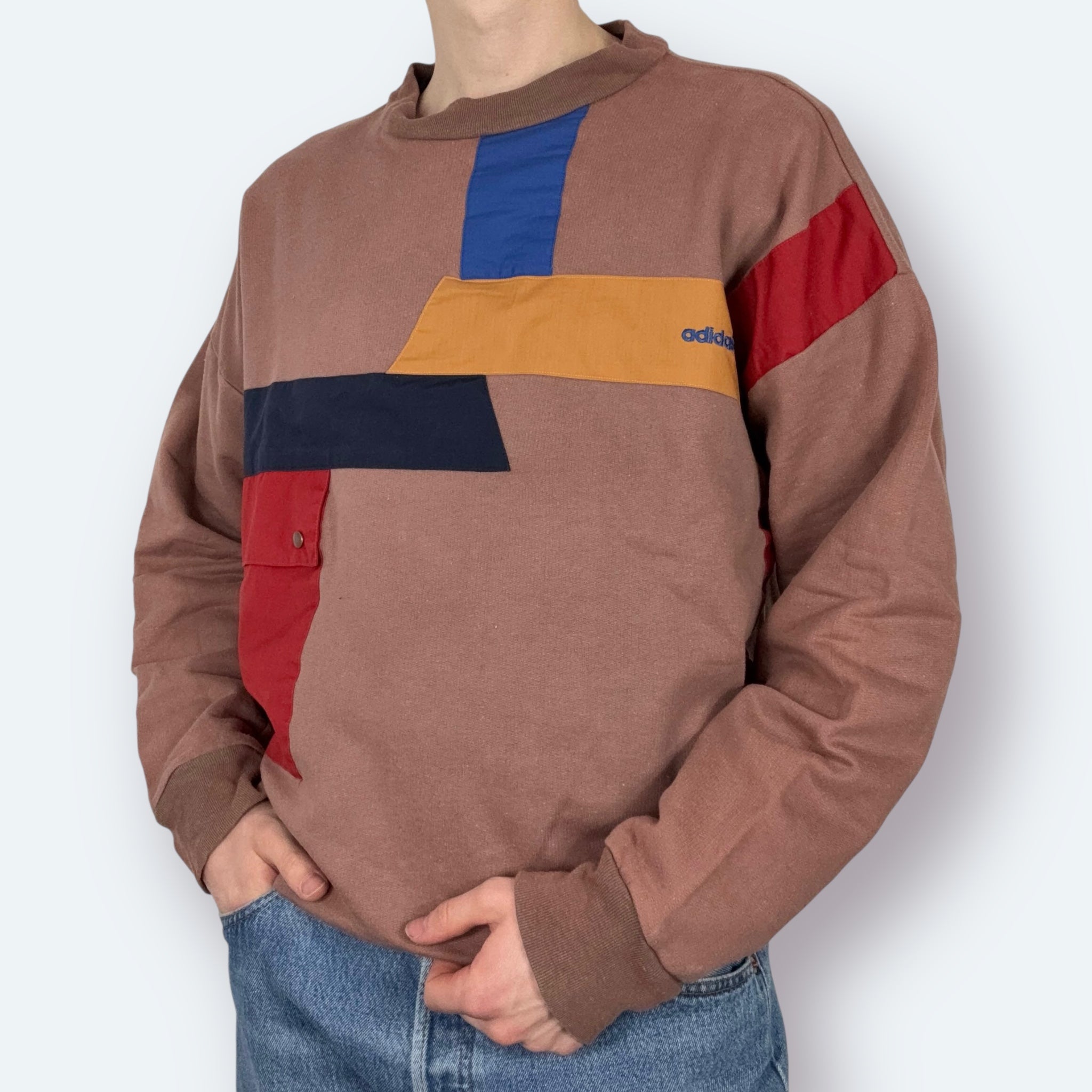 Adidas Vintage Sweater Braun M - Vinverse