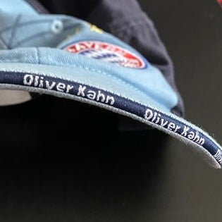 Adidas Bayern München Cap Oliver Kahn 2007 Blau Schwarz Selten - Vinverse