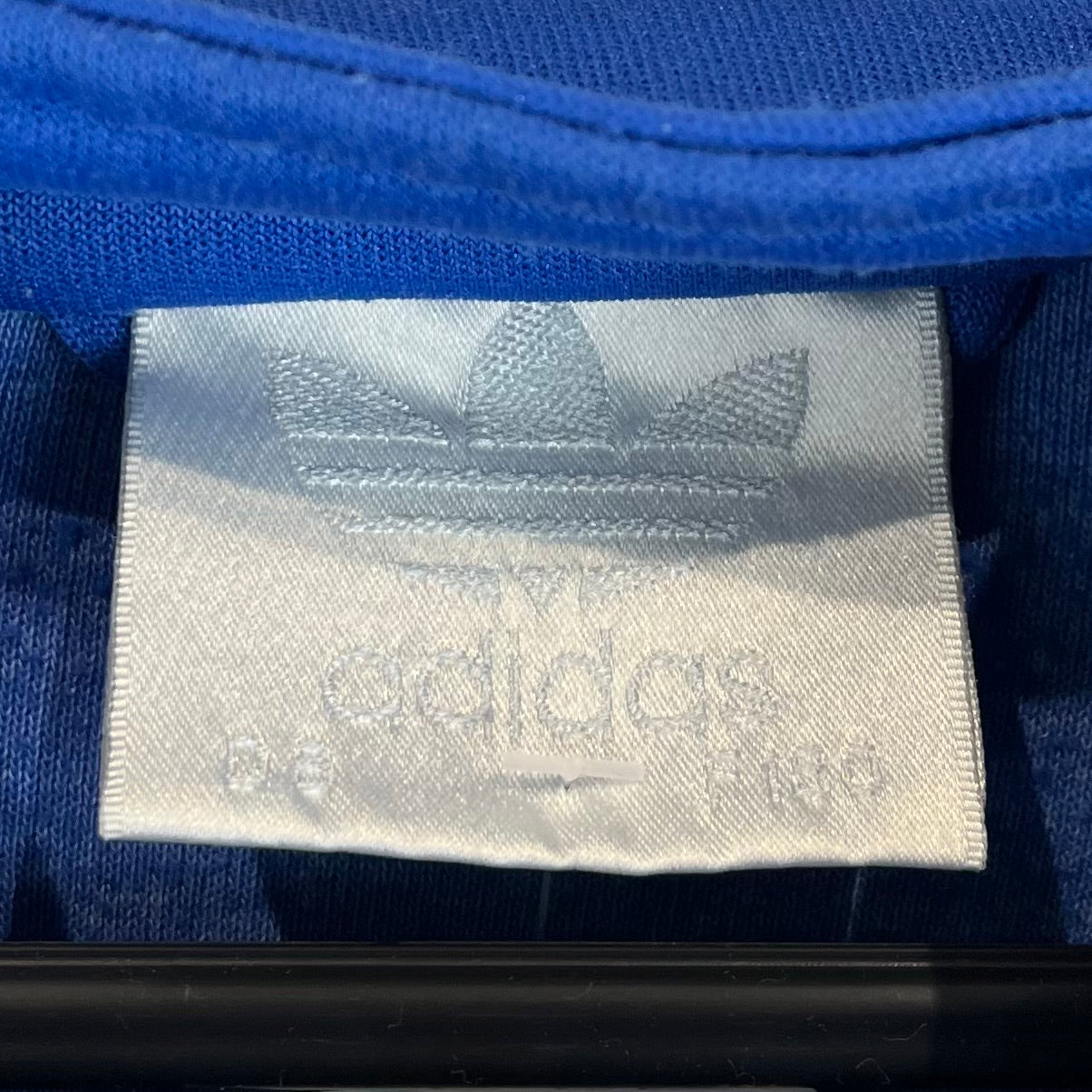 Adidas 80er 80s Vintage Trainingsjacke Blau Schwarz M - Vinverse