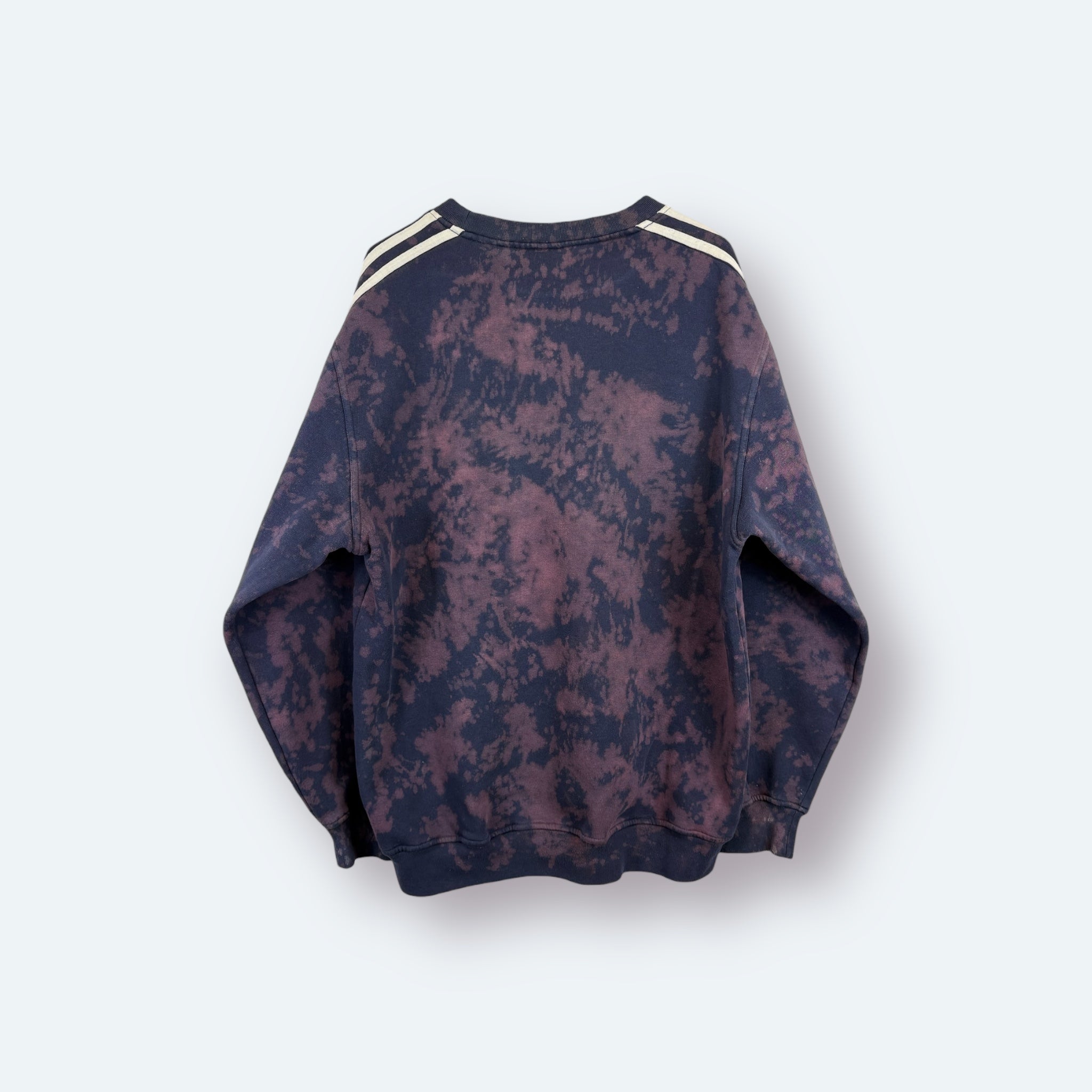 Adidas Y2K Sweater Re:Bleach 2001 Marineblau Lila L - Vinverse