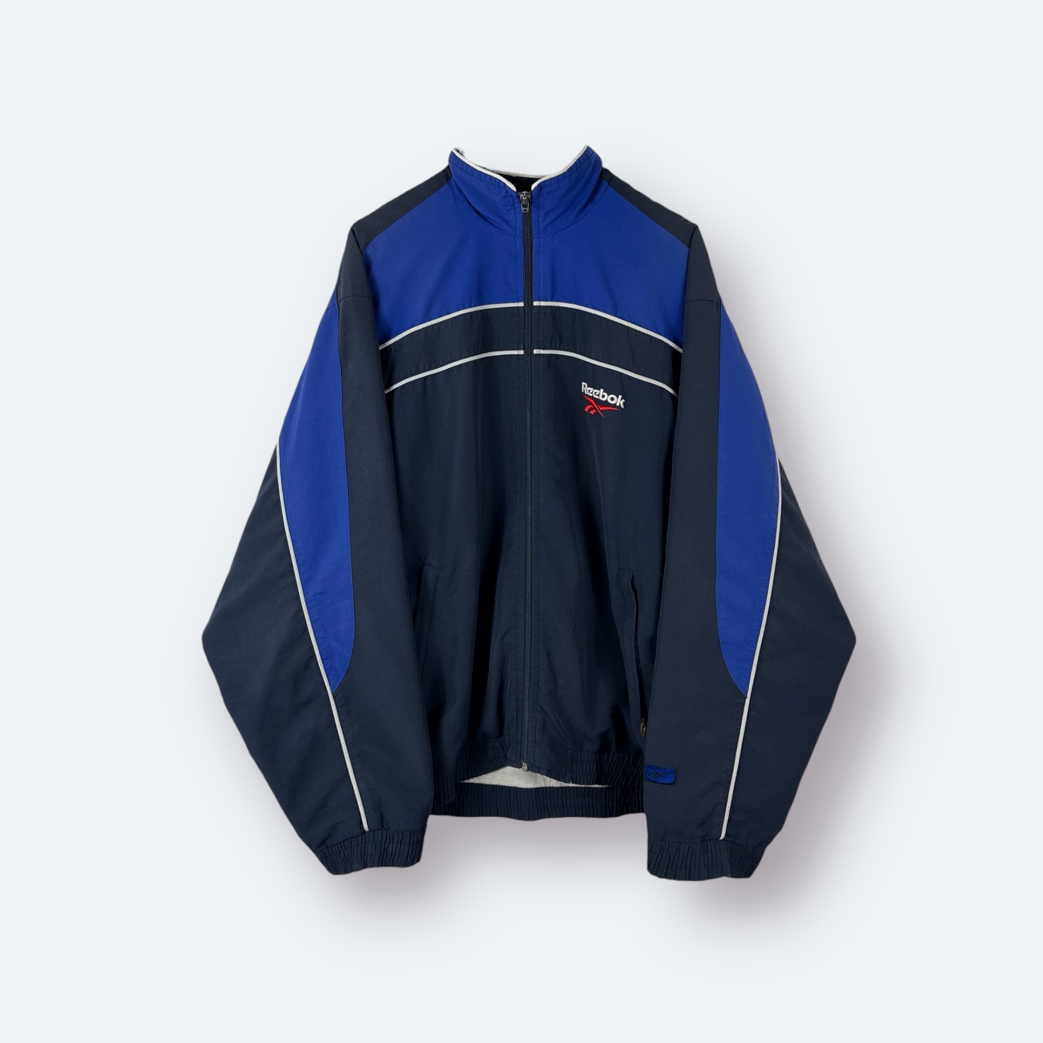 Reebok Vintage Trainingsjacke Marineblau M - Vinverse