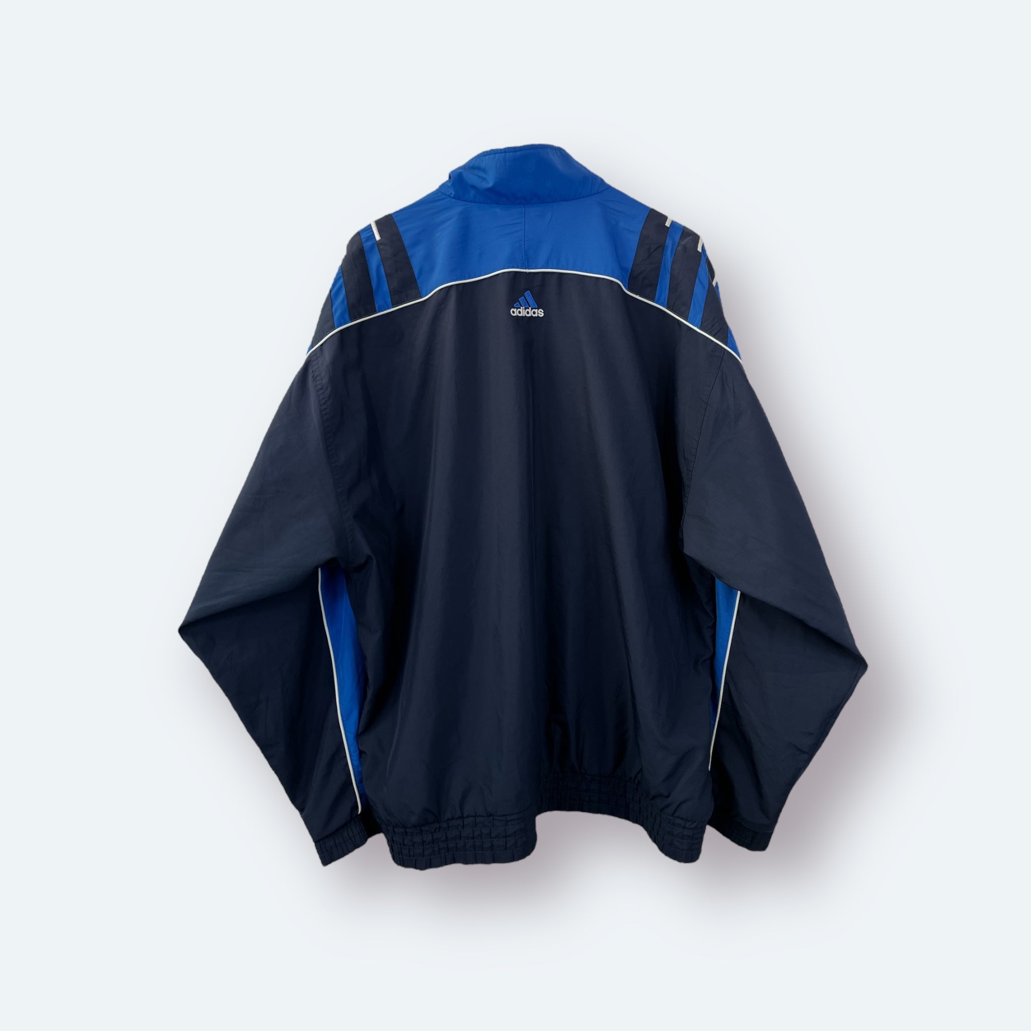 Adidas 2003 Trainingsjacke bestickt Blau L - Vinverse