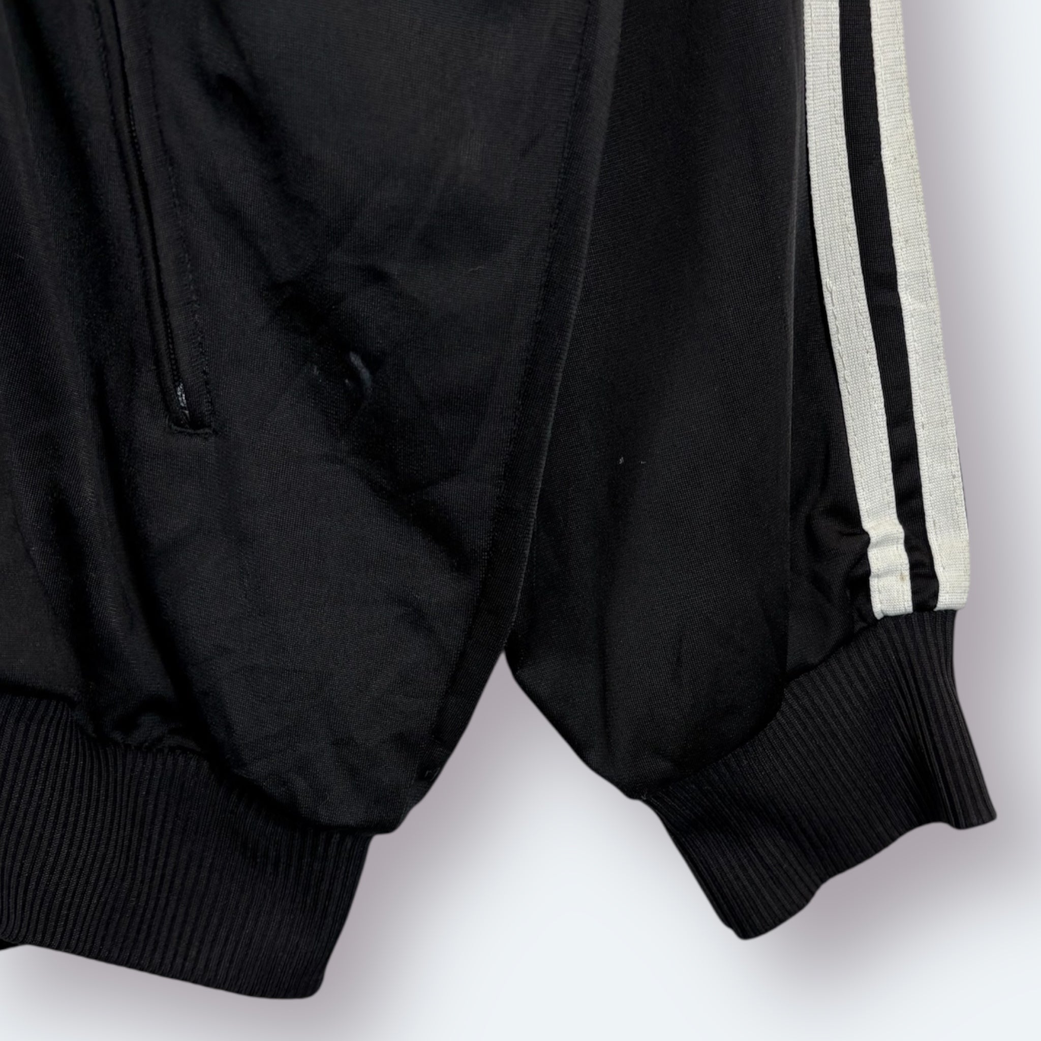 Adidas 90s Vintage Trainingsjacke Schwarz L - Vinverse