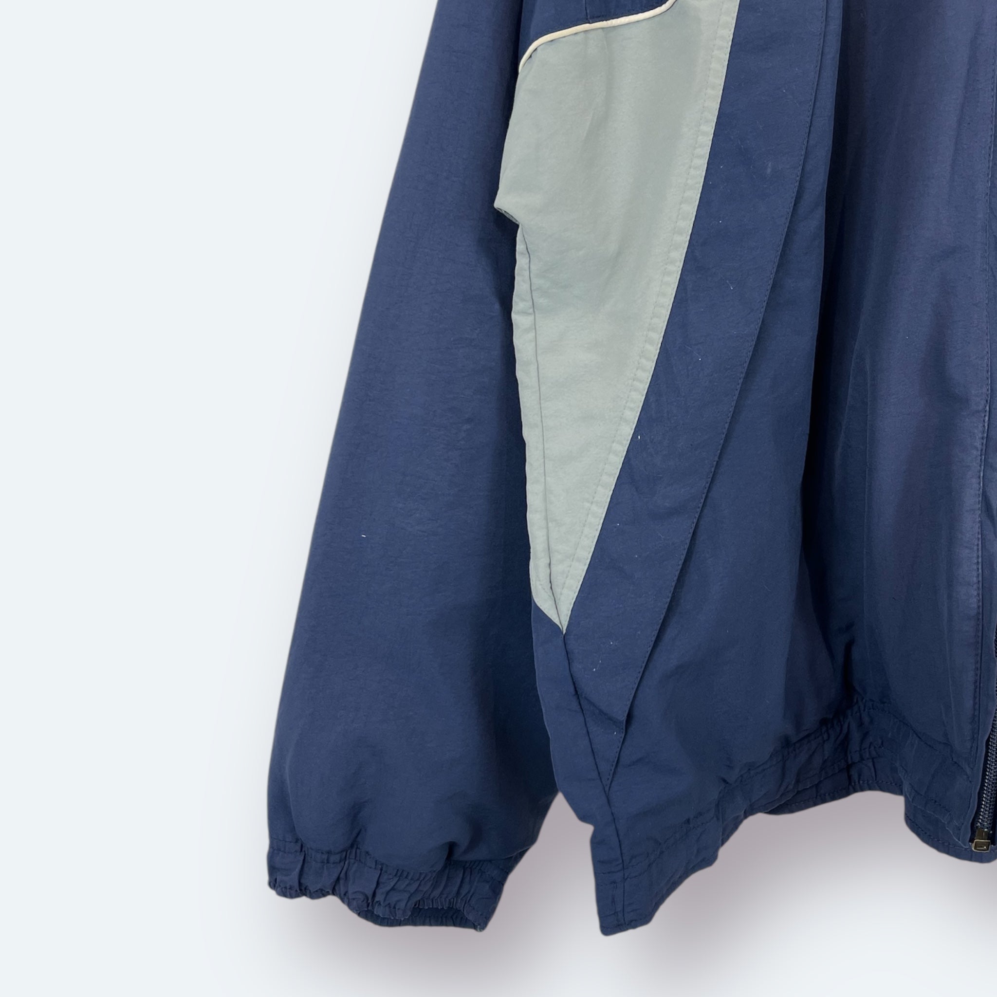 Nike 2000s Y2K Trainingsjacke Blau L - Vinverse