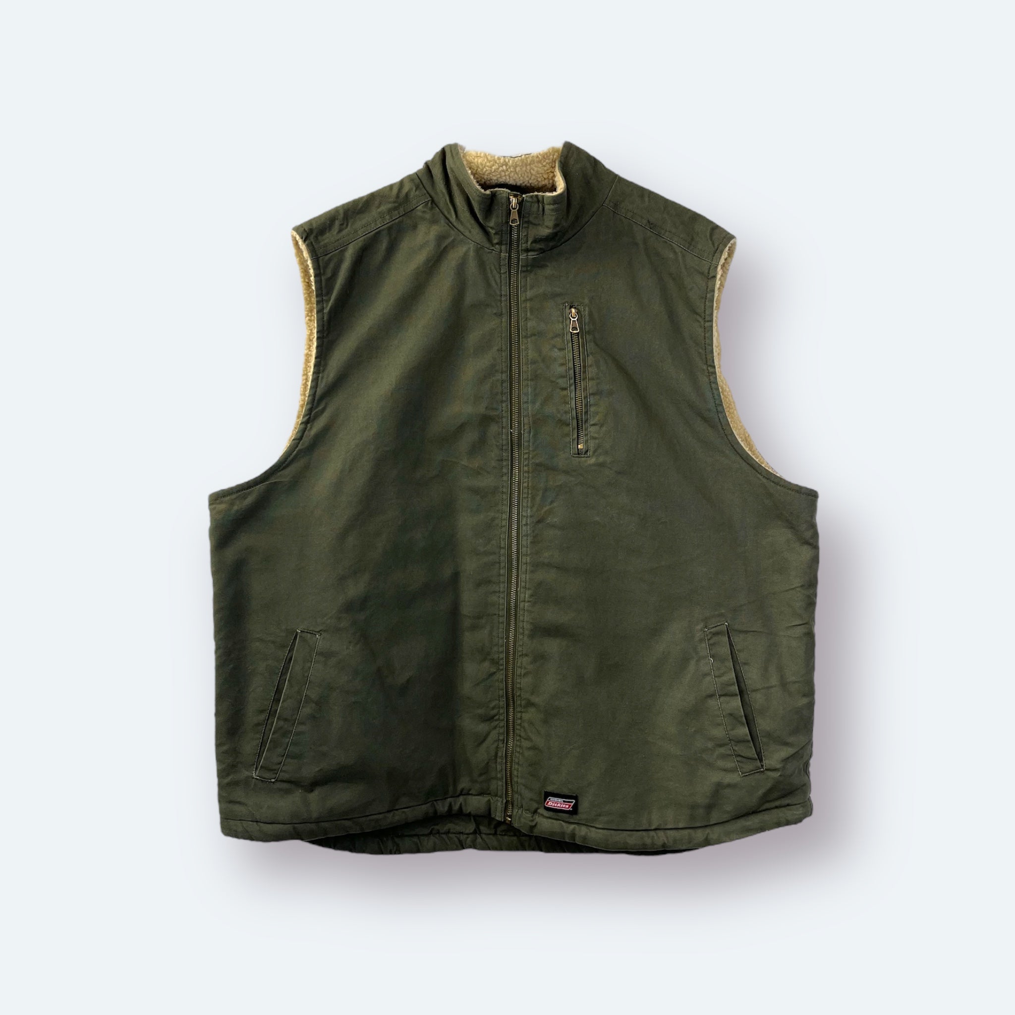 Dickies Workwear Weste gefüttert Khaki 3XL - Vinverse