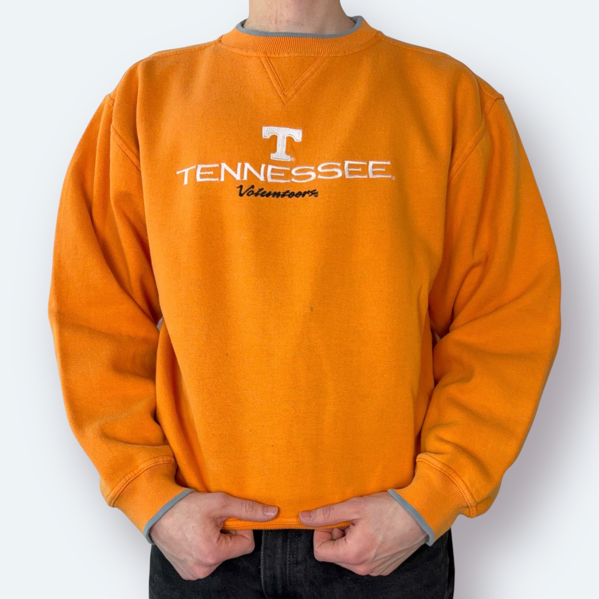 Red Oak Vintage Sweater Tennessee Orange M - Vinverse