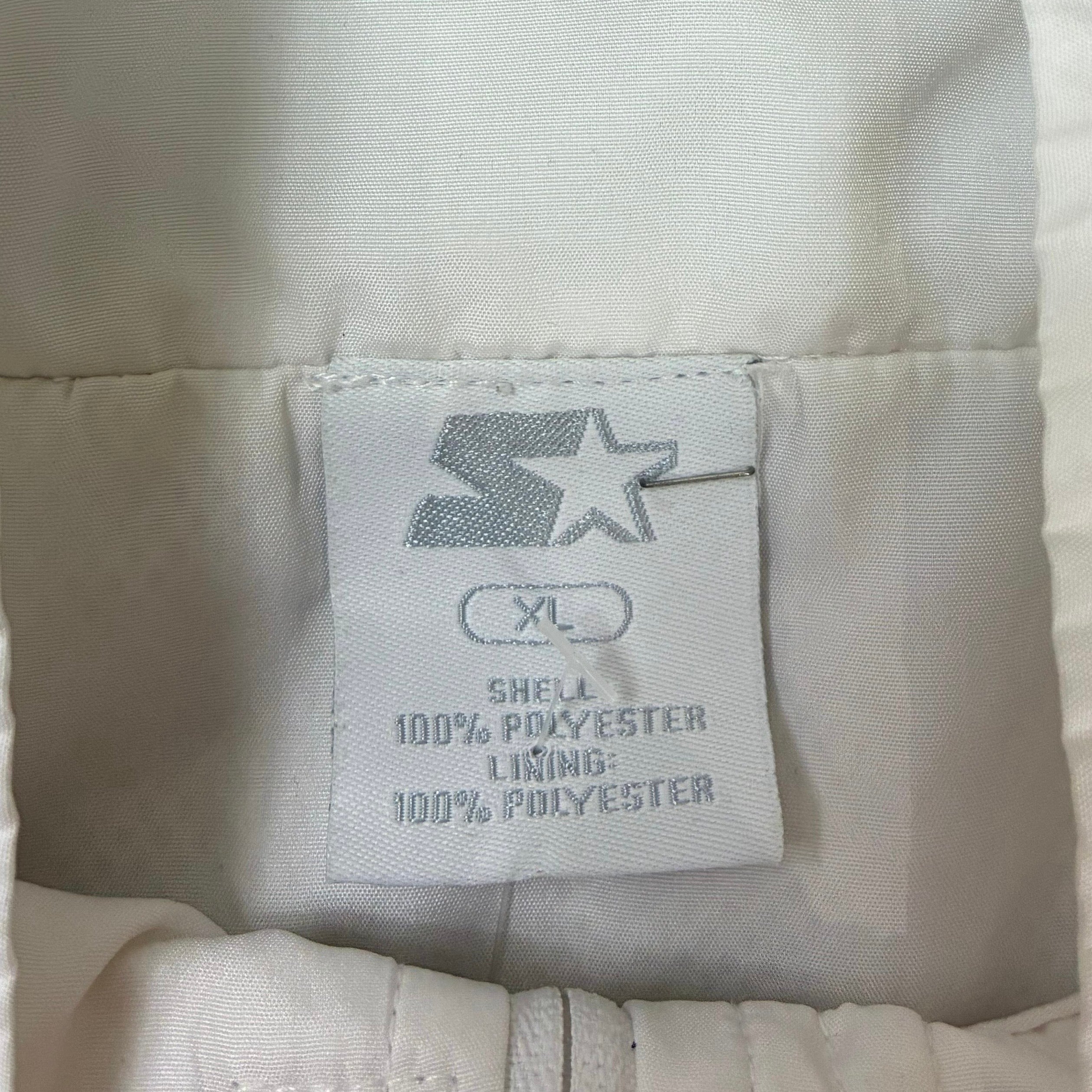 Starter 2000er Trainingsjacke bestickt Weiß S - Vinverse
