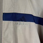 Adidas Vintage Trainingsjacke Beige Marineblau M - Vinverse