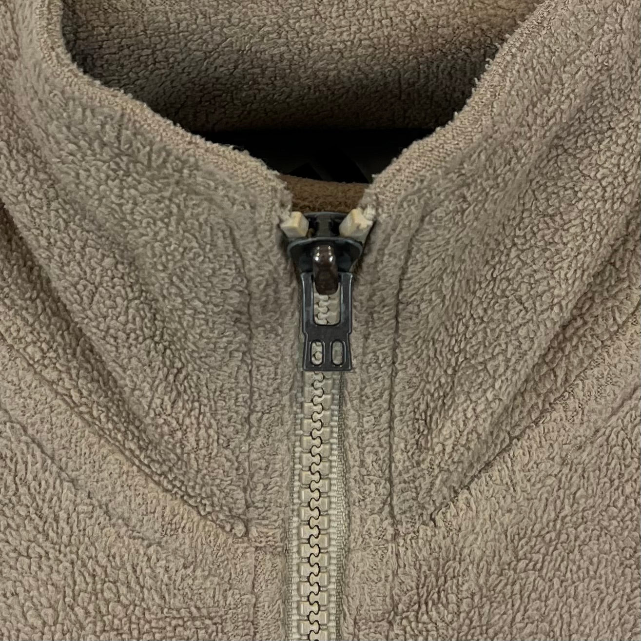 Adidas 90er Vintage Fleece Jacke Beige L - Vinverse