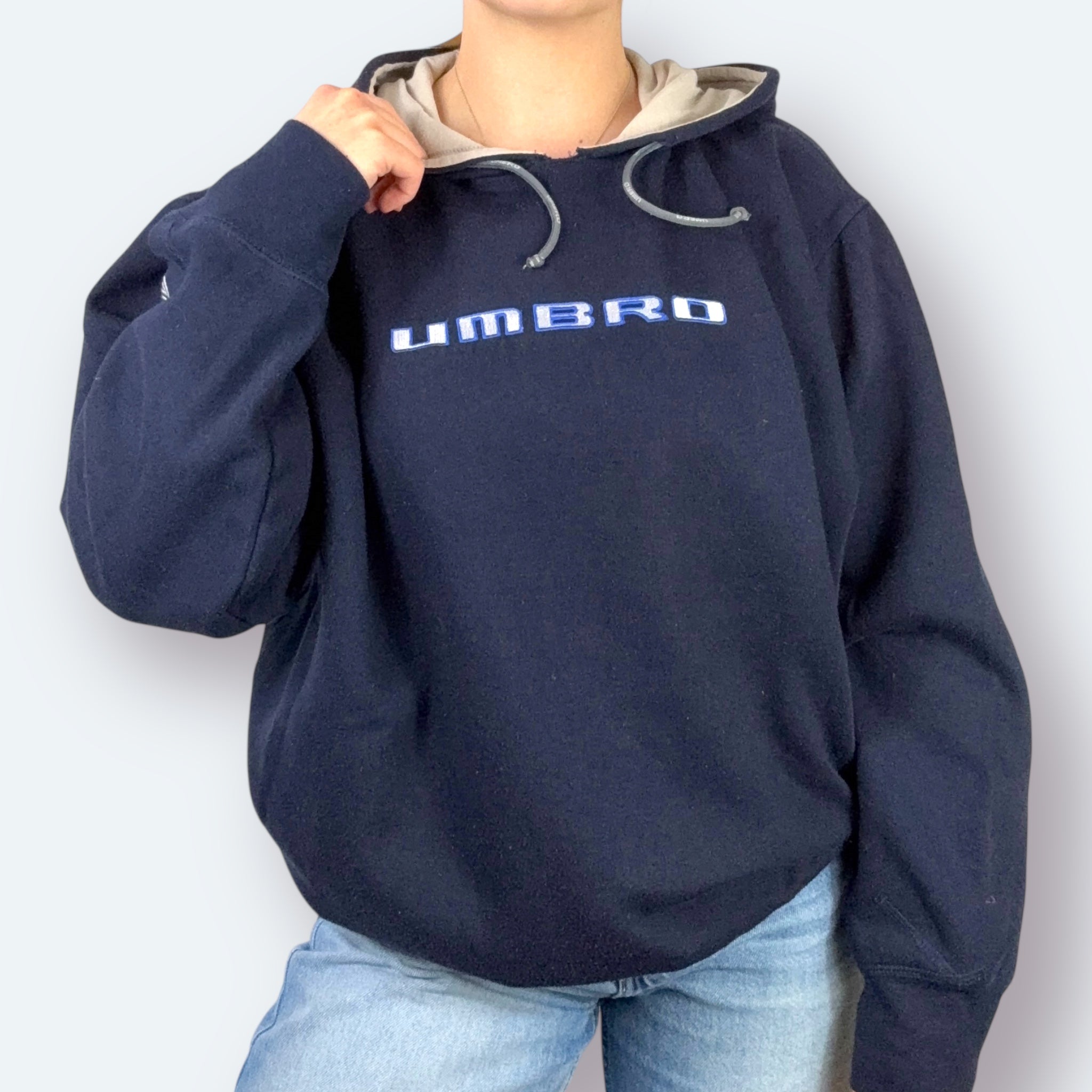 Umbro 2000s Hoodie Blau M - Vinverse