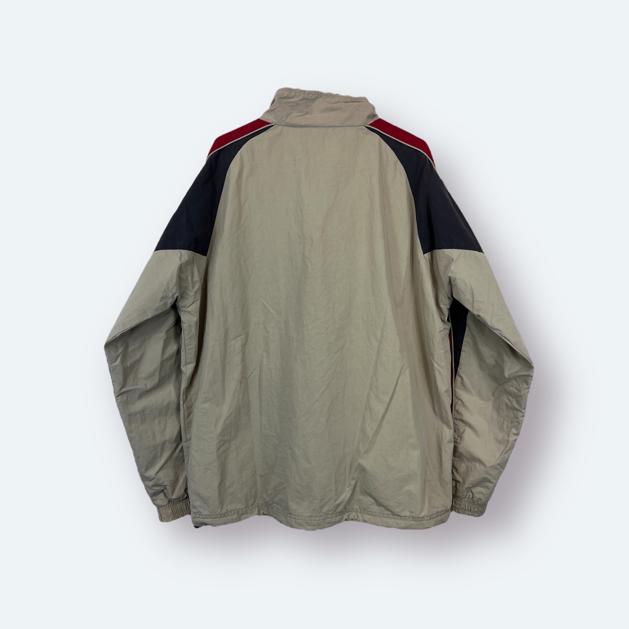 Nike Vintage Trainingsjacke seltenes Tag Beige XL - Vinverse