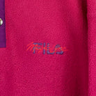 Fila Magic Line 90s Vintage Fleece Sweater Pink L - Vinverse