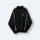 Adidas 90s Vintage Trainingsjacke Schwarz L - Vinverse