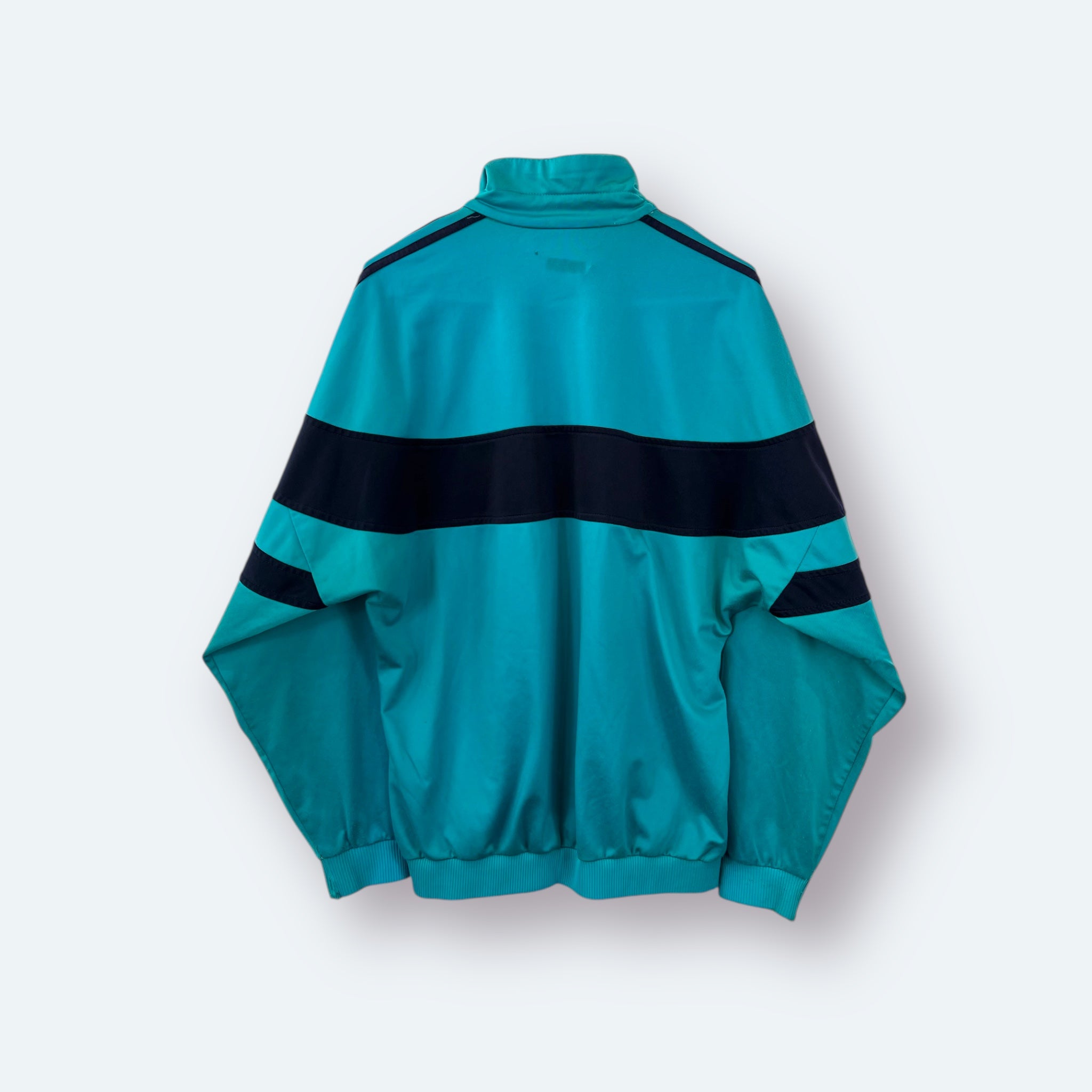 Adidas 80er Vintage Trainingsjacke Türkis M - Vinverse